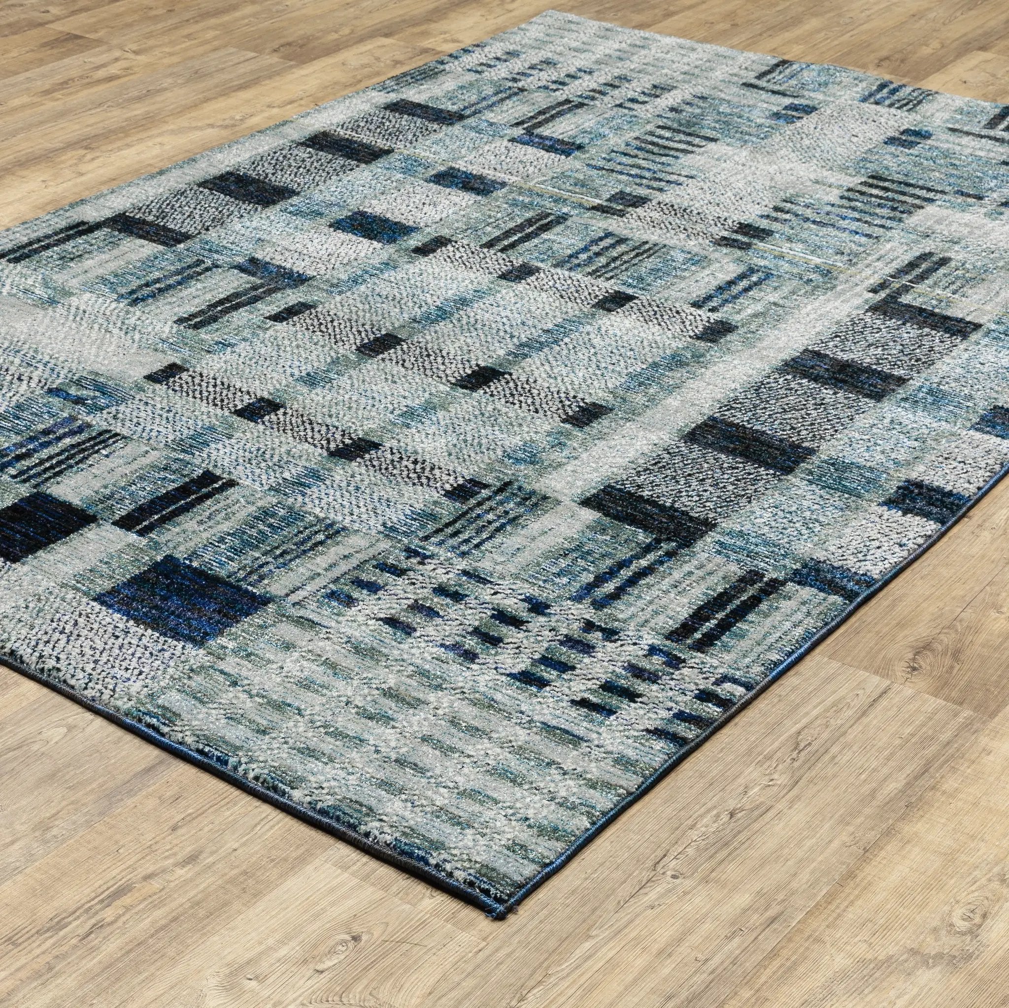 Atlas 752B0 Blue Area Rug by Oriental Weavers