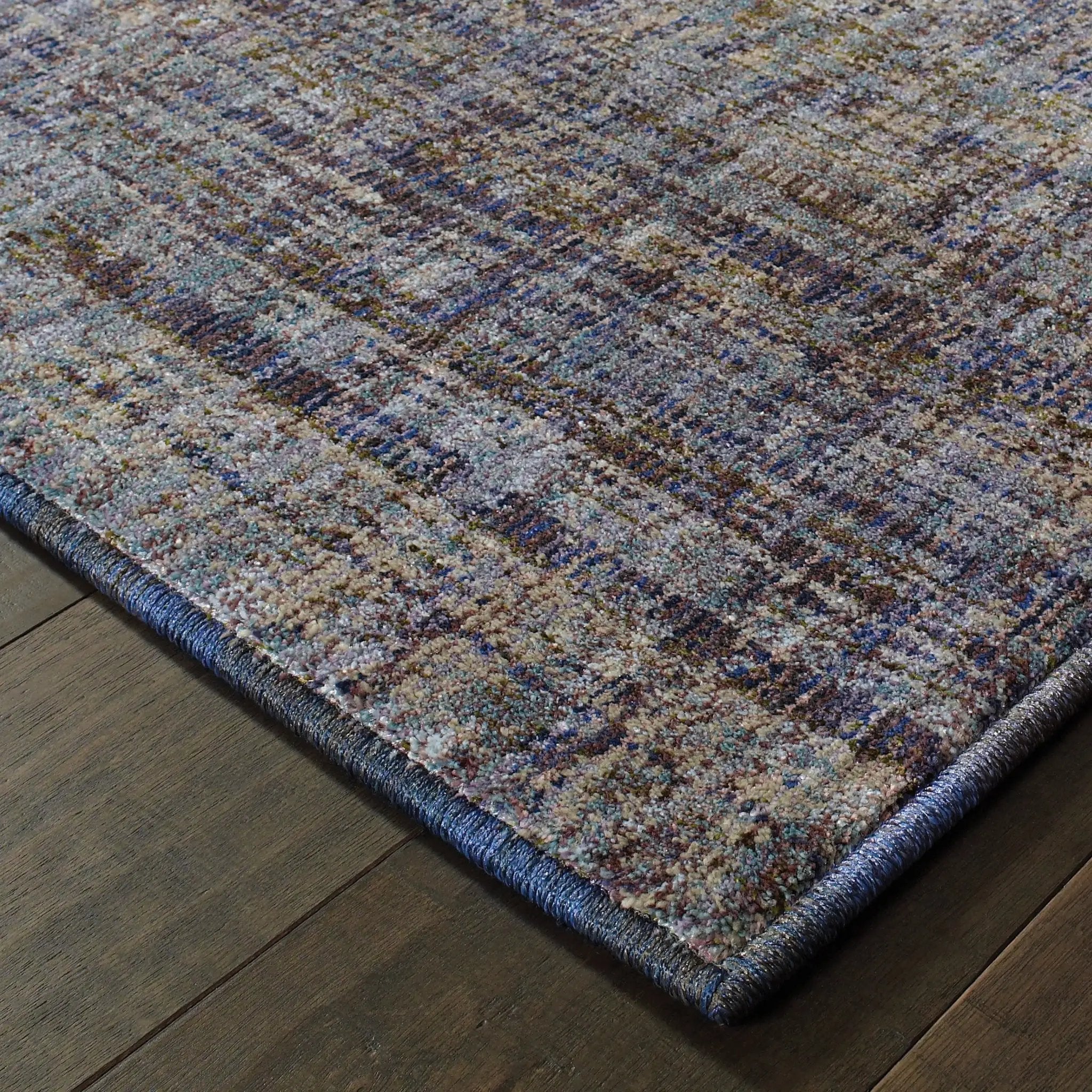 Atlas 8033F Purple/ Grey Area Rug by Oriental Weavers