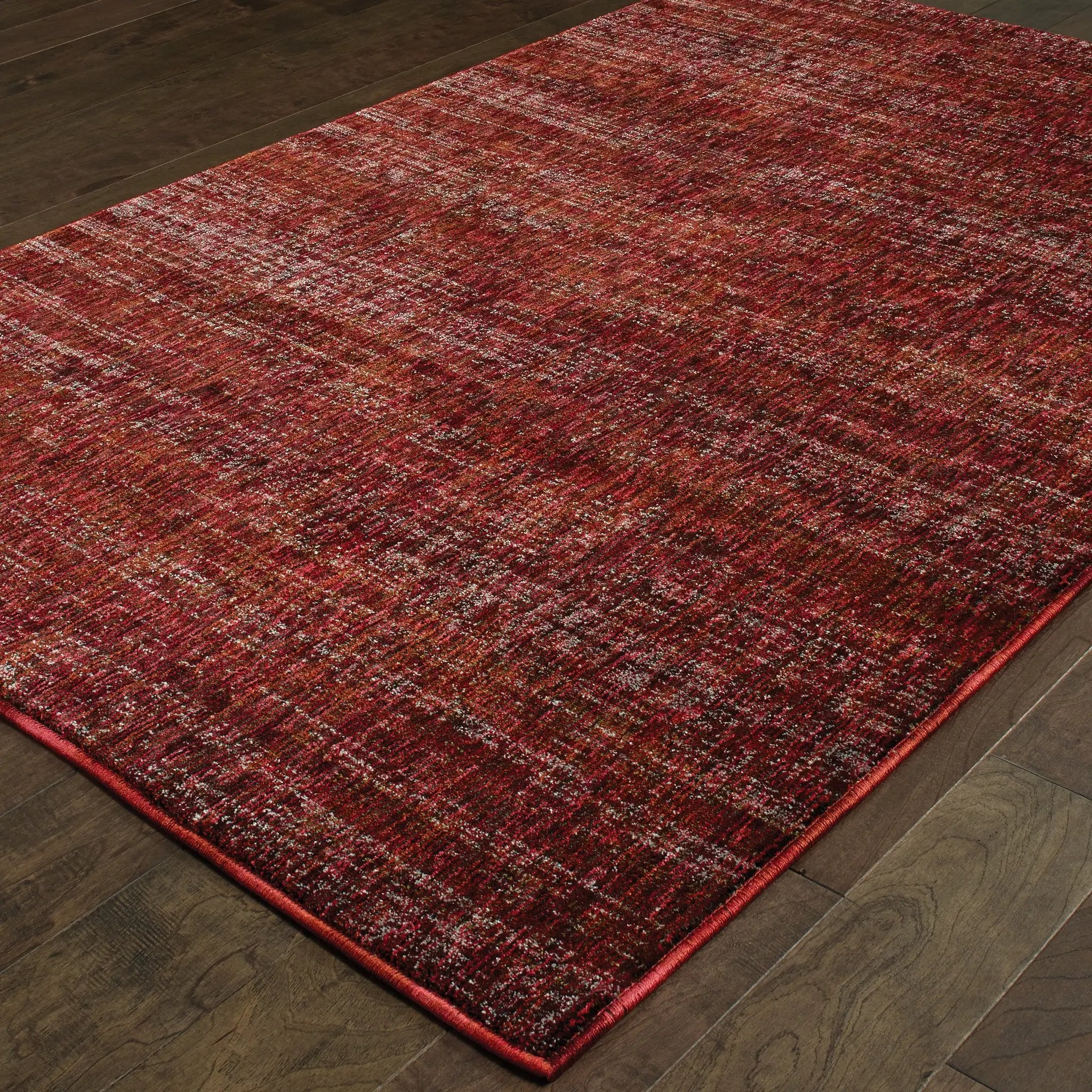 Atlas 8033K Red/ Rust Area Rug by Oriental Weavers