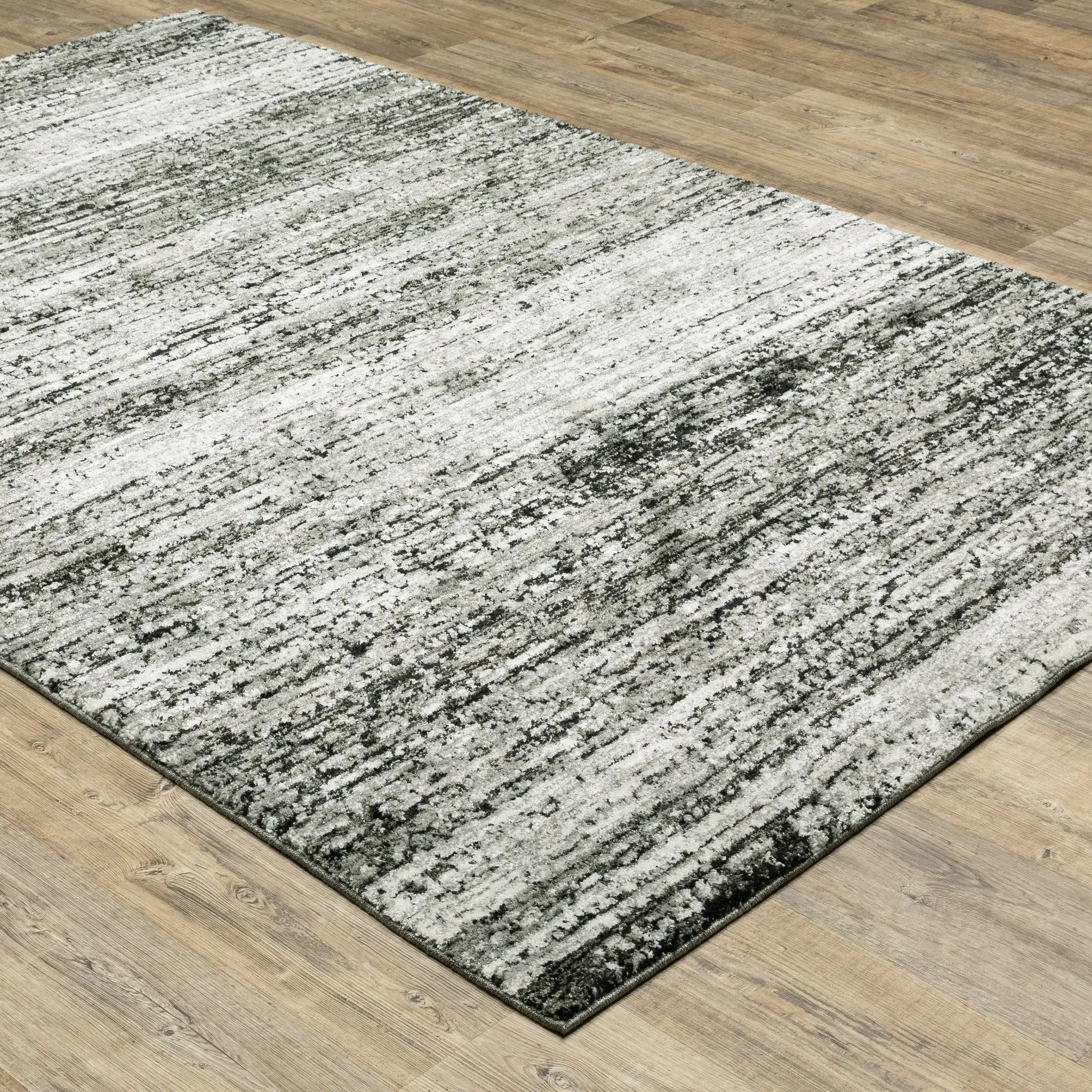 Atlas 8037G Ash/ Charcoal Area Rug by Oriental Weavers