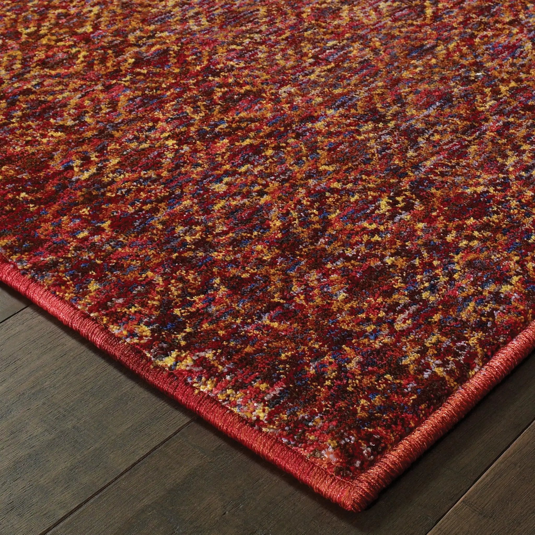 Atlas 8048K Red/ Rust Area Rug by Oriental Weavers