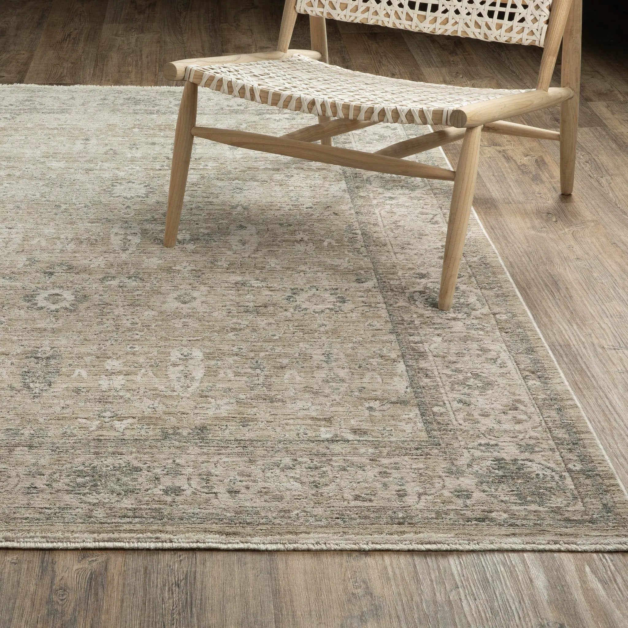 Avalon AVA03 Beige/ Grey Area Rug by Oriental Weavers