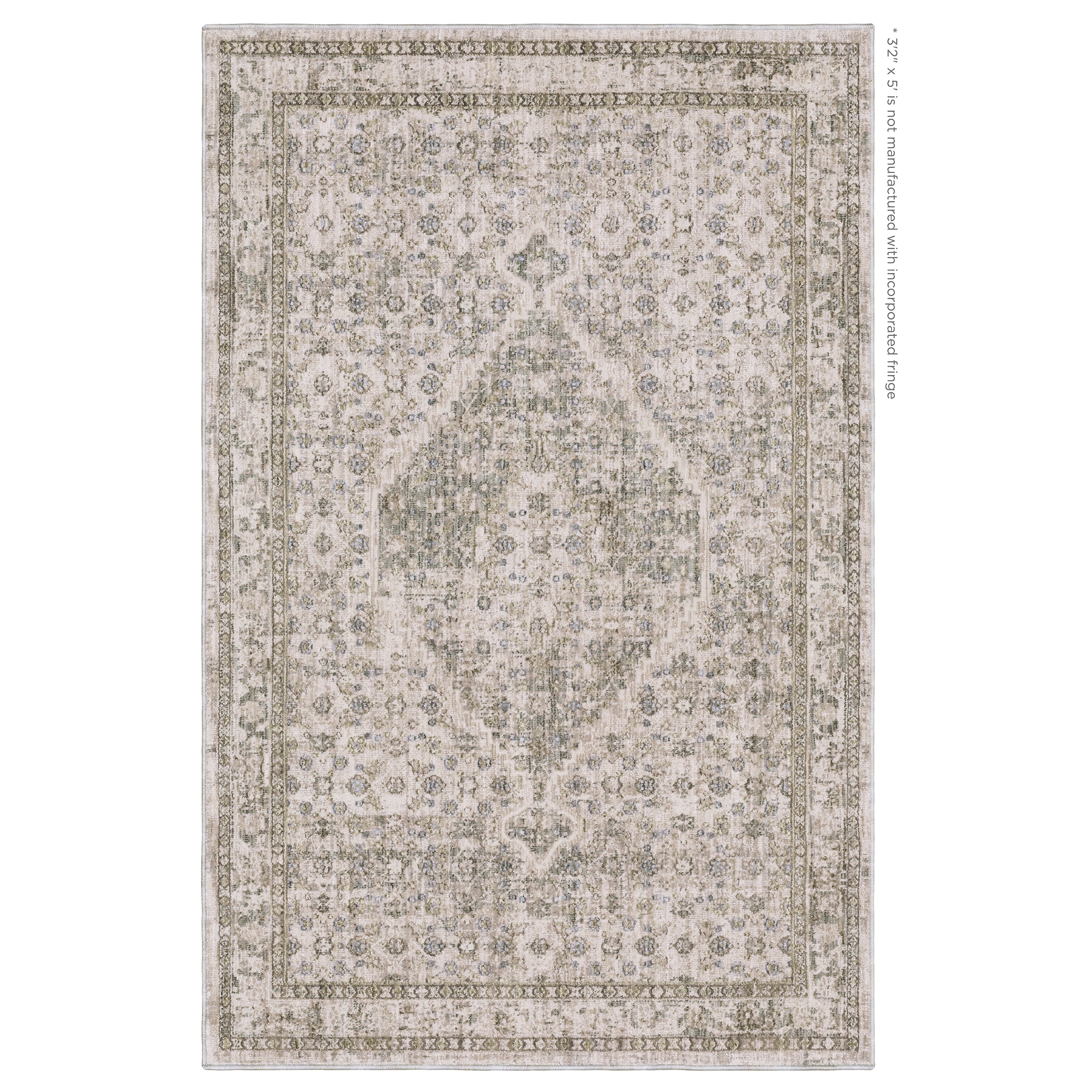 Oriental Weavers Avalon AVA04 soft transitional rug featuring decorative pattern in grey/ beige tones
