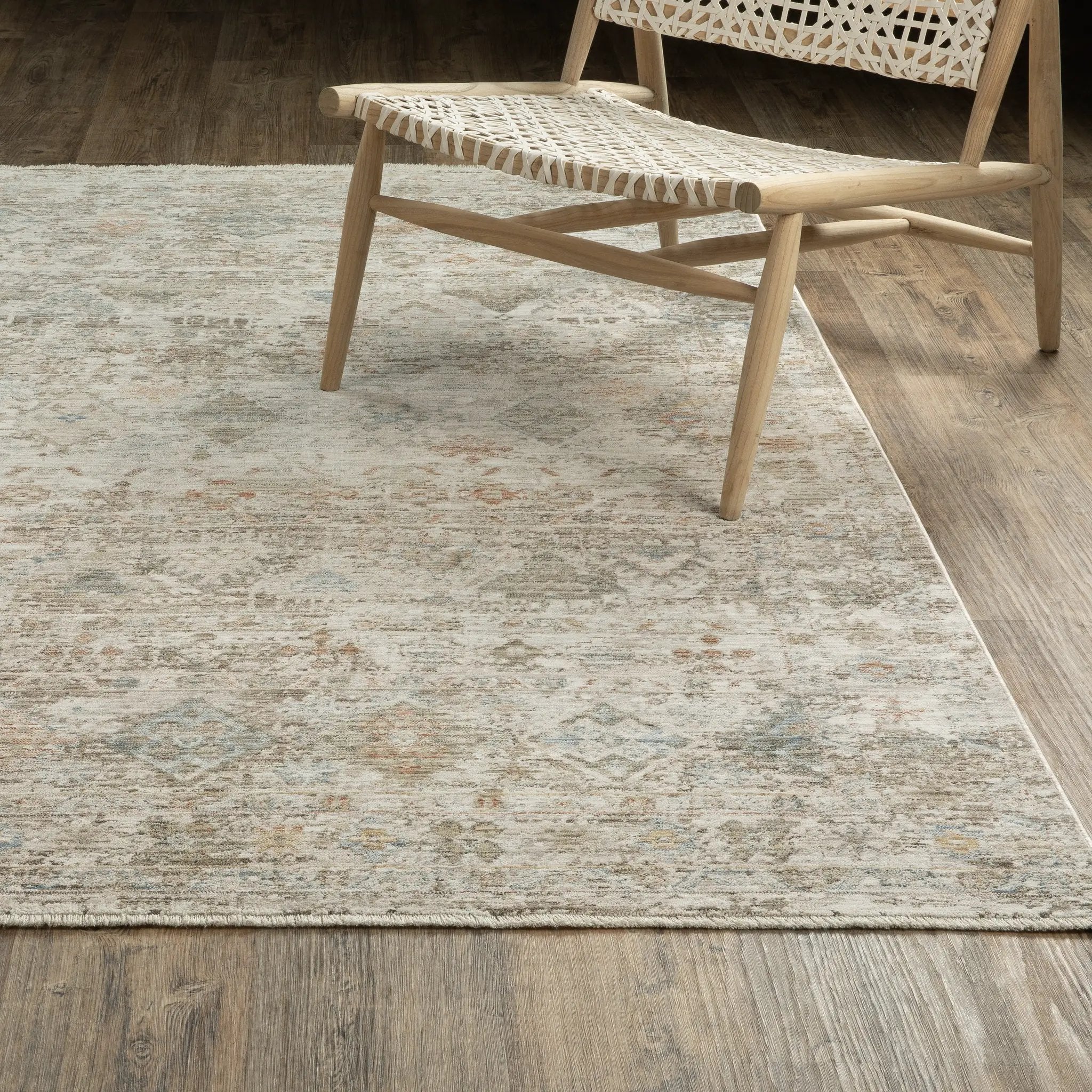 Avalon AVA05 Beige/ Grey Area Rug by Oriental Weavers