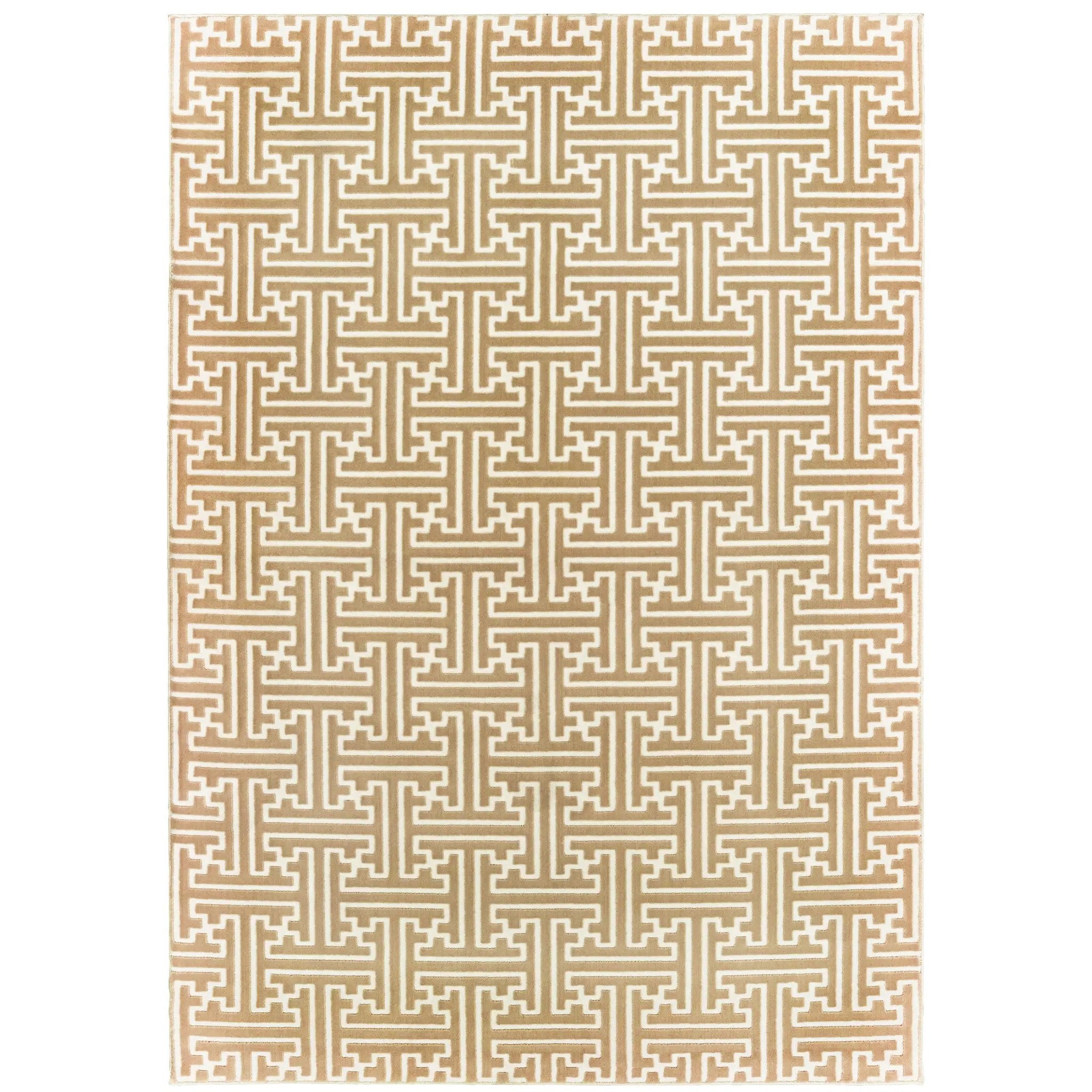 Bowen 1333Y Gold/ Ivory Area Rug by Oriental Weavers