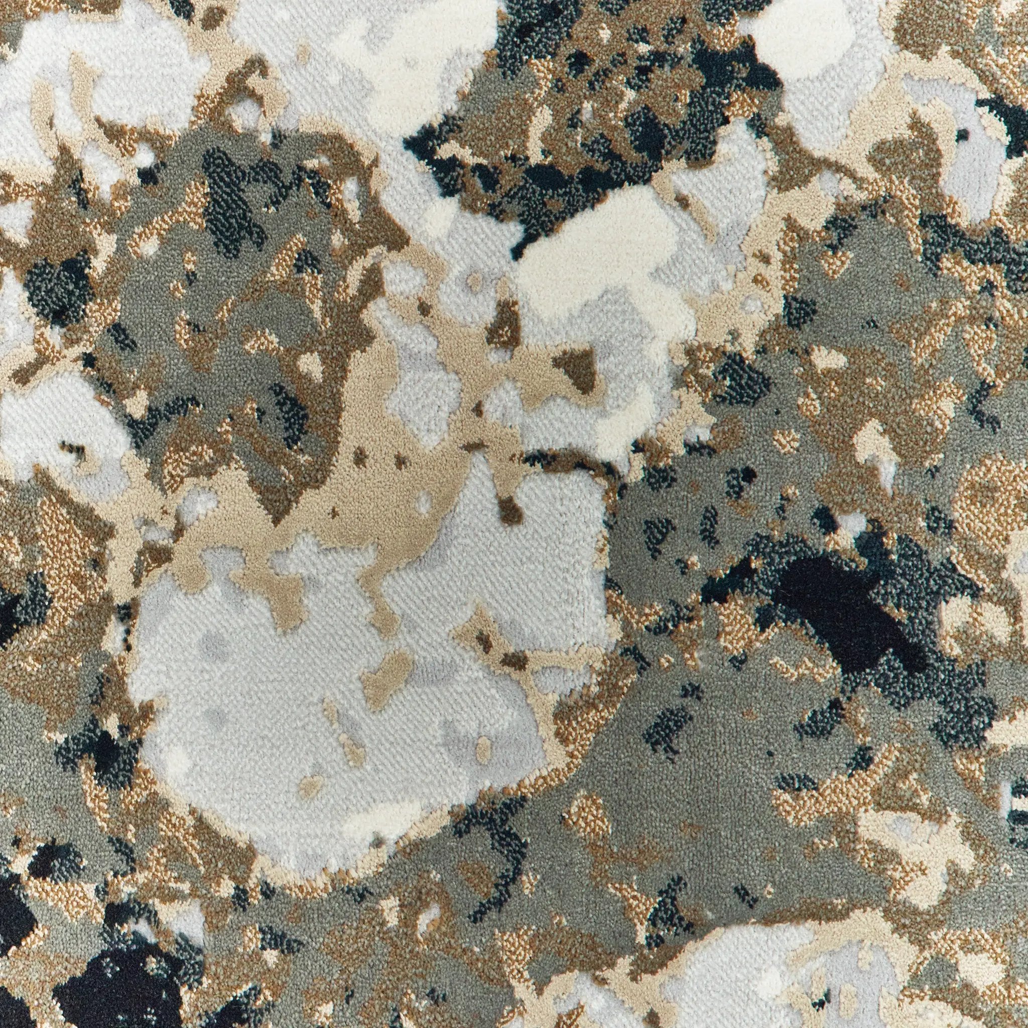 Bowen 1808Q Navy/ Gold Area Rug by Oriental Weavers