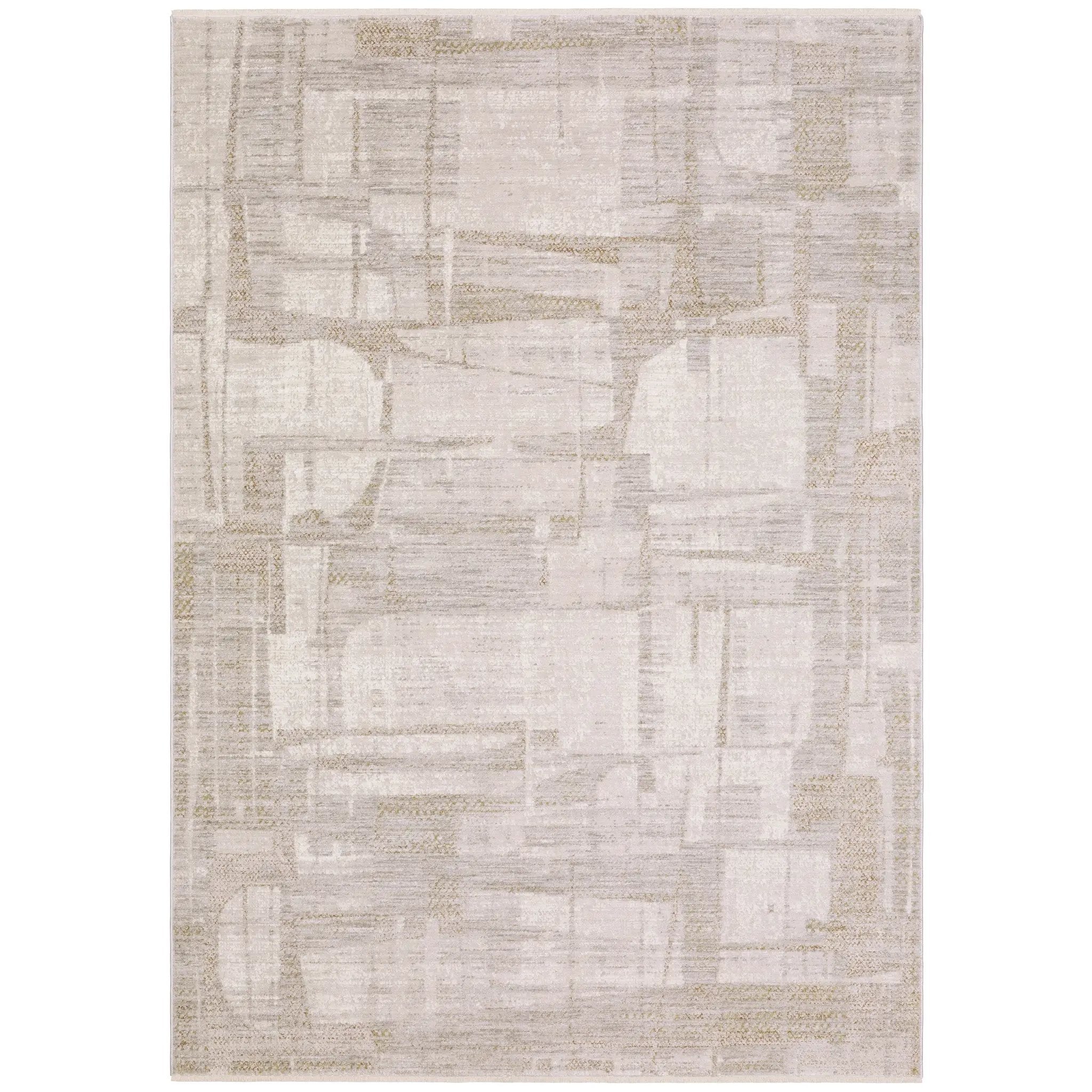 Branigan BRG04 Ivory / Gold Area Rug by Oriental Weavers