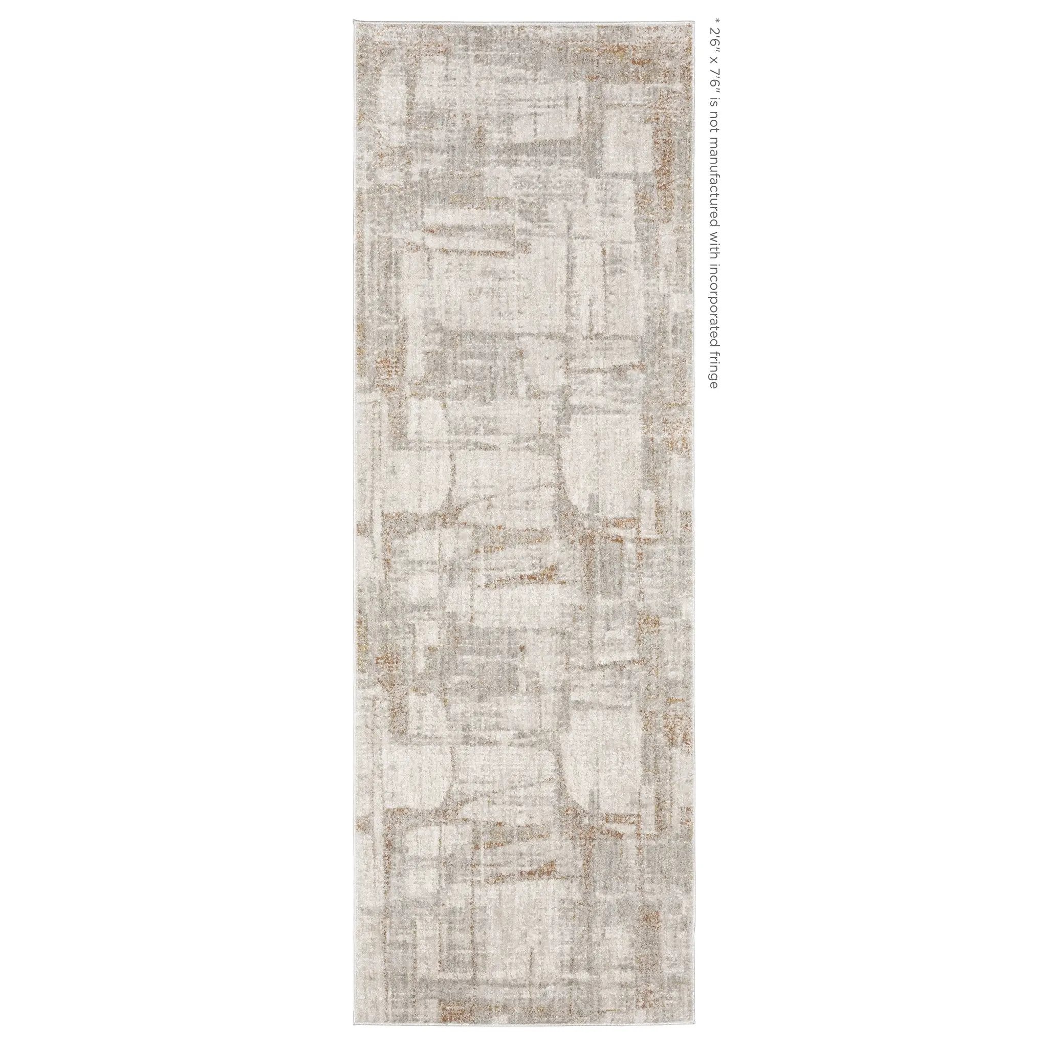 Branigan BRG04 Ivory / Gold Area Rug by Oriental Weavers