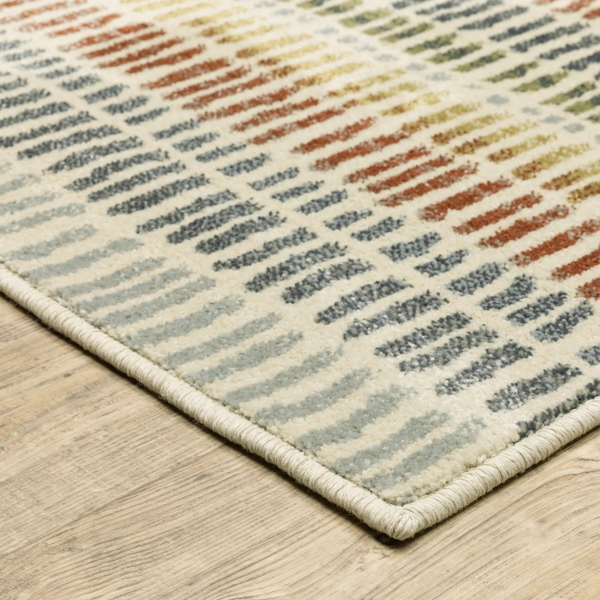 Branson BR06A Ivory/ Multi Area Rug by Oriental Weavers