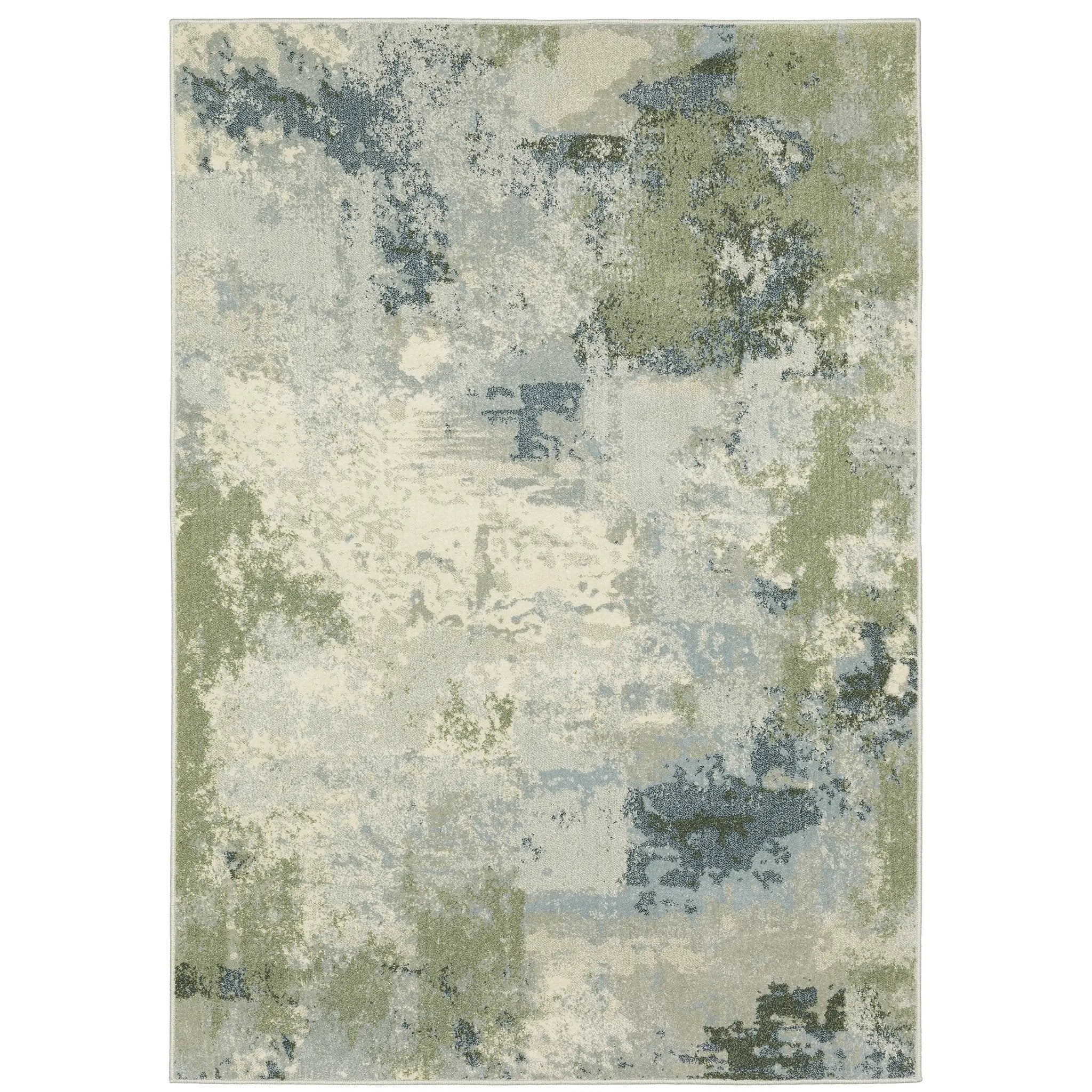 Branson BR08A Blue/ Green Area Rug by Oriental Weavers