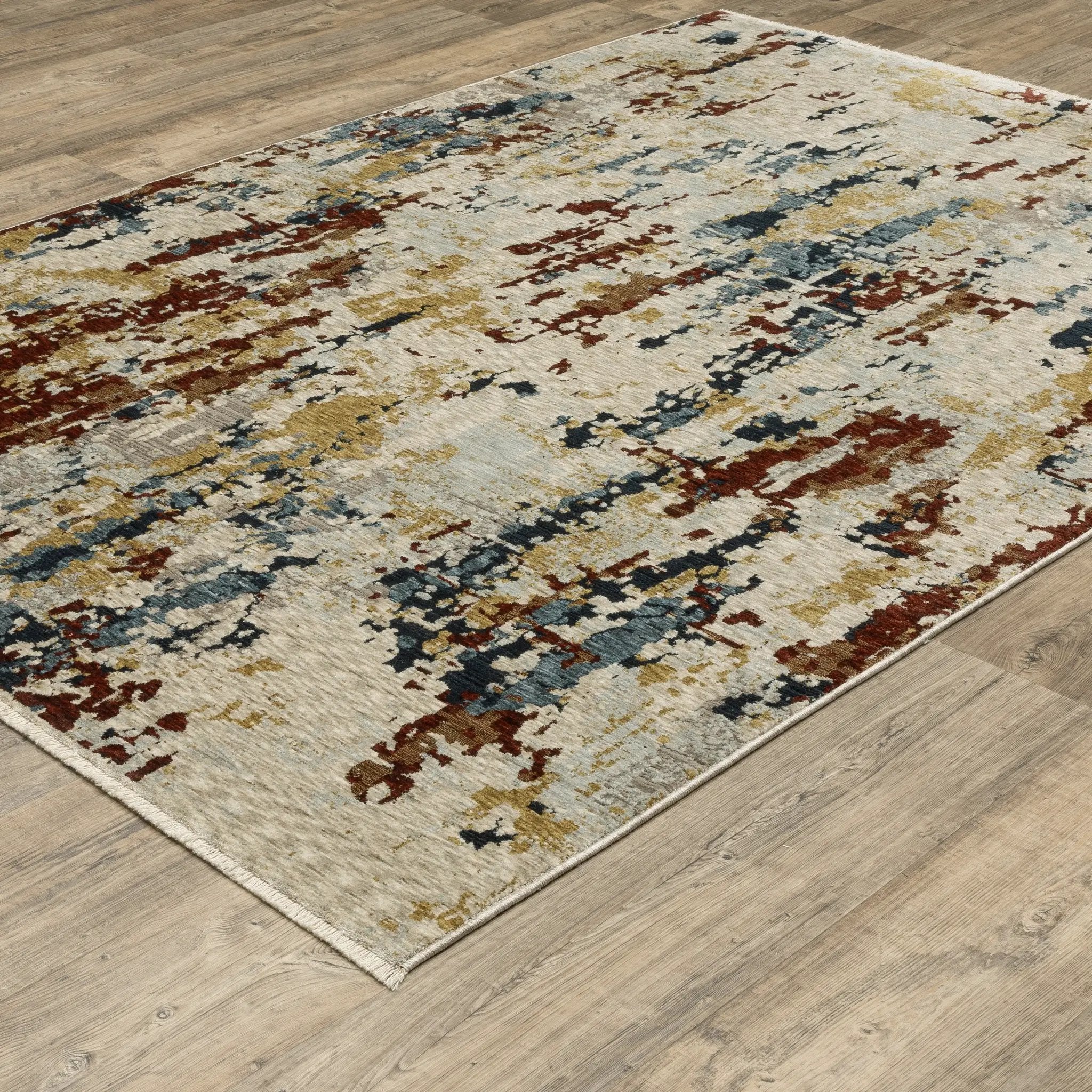 Capella CAP11 Beige/ Multi Area Rug by Oriental Weavers