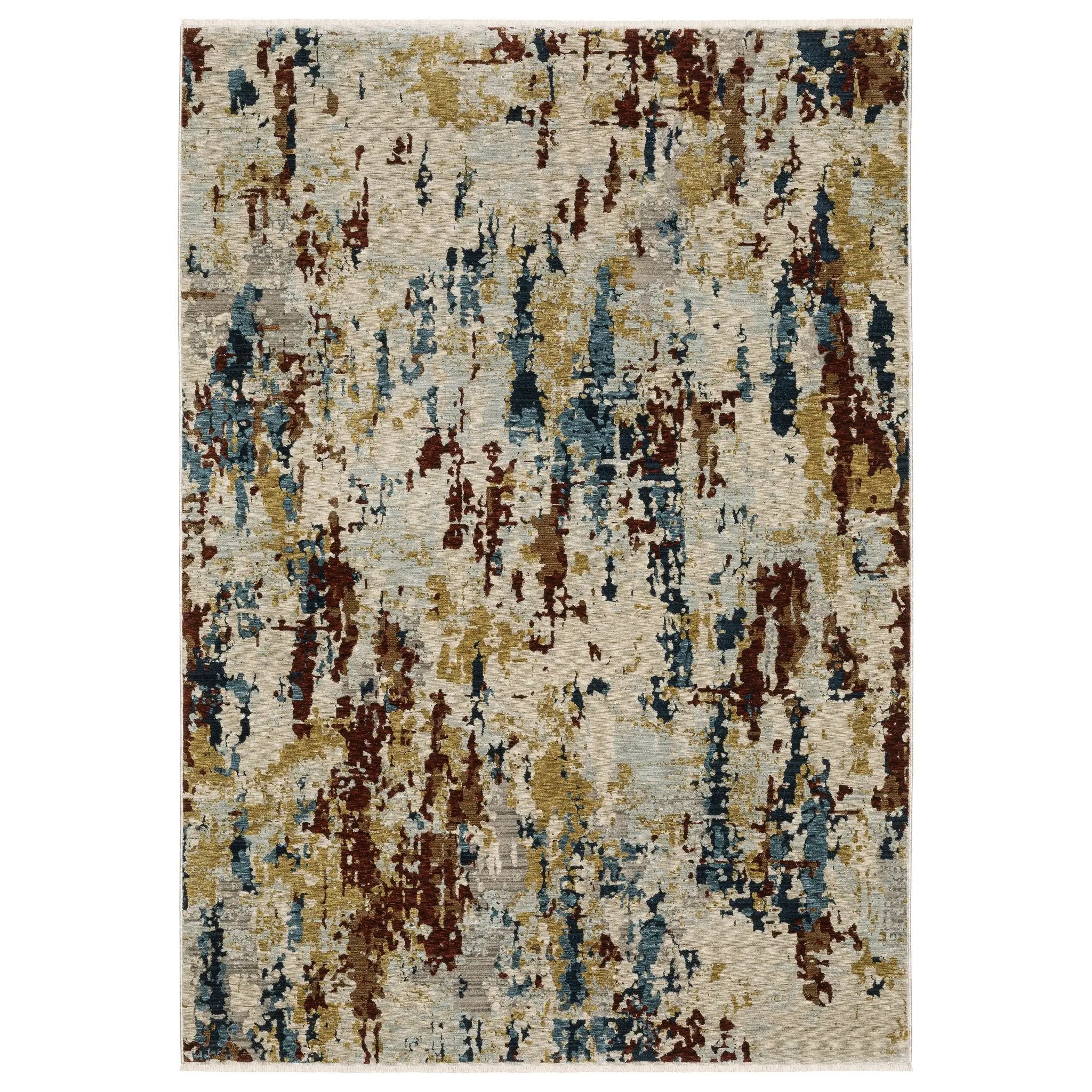 Capella CAP11 Beige/ Multi Area Rug by Oriental Weavers