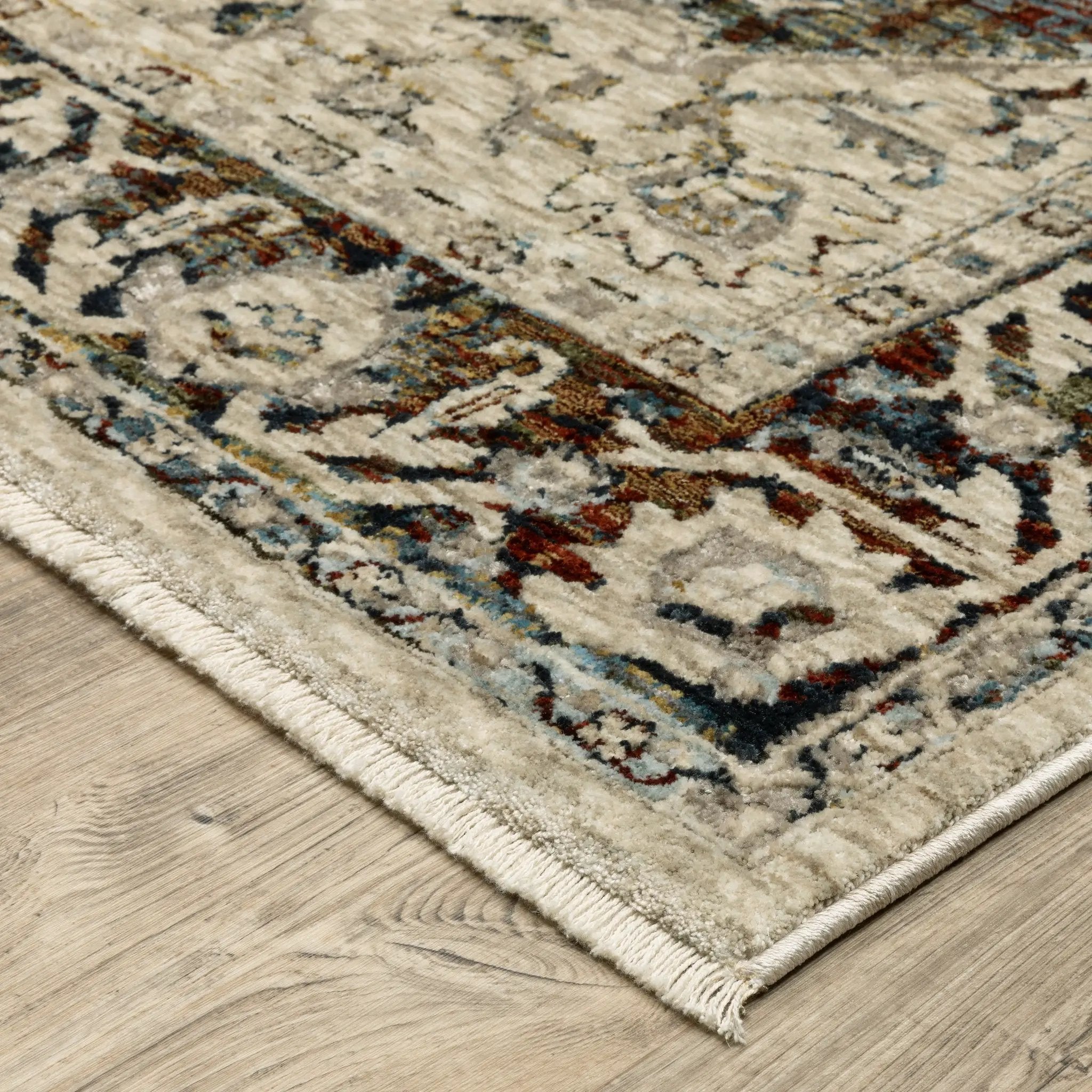 Capella CAP12 Beige/ Multi Area Rug by Oriental Weavers