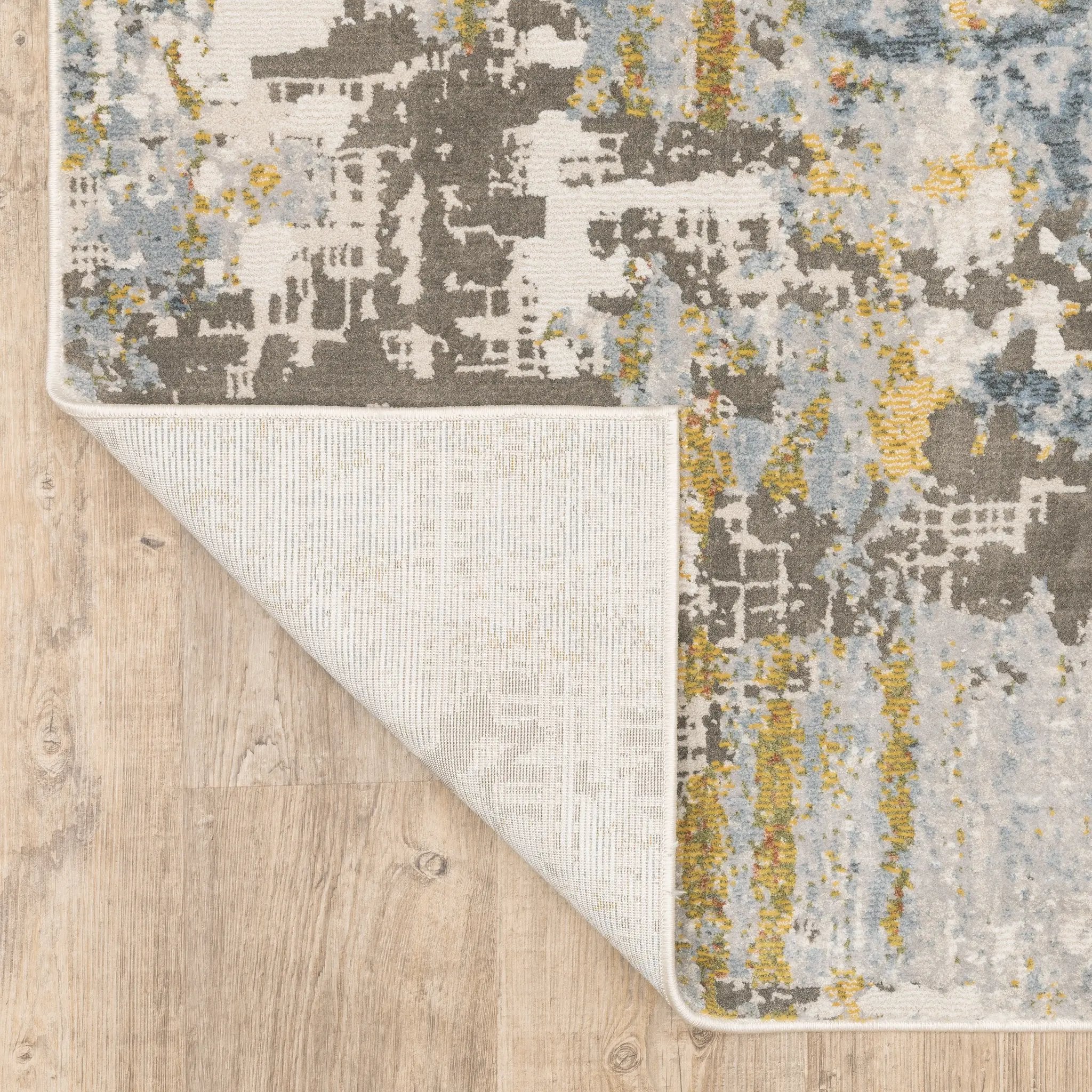 Caravan 1340W Grey/ Blue Area Rug by Oriental Weavers