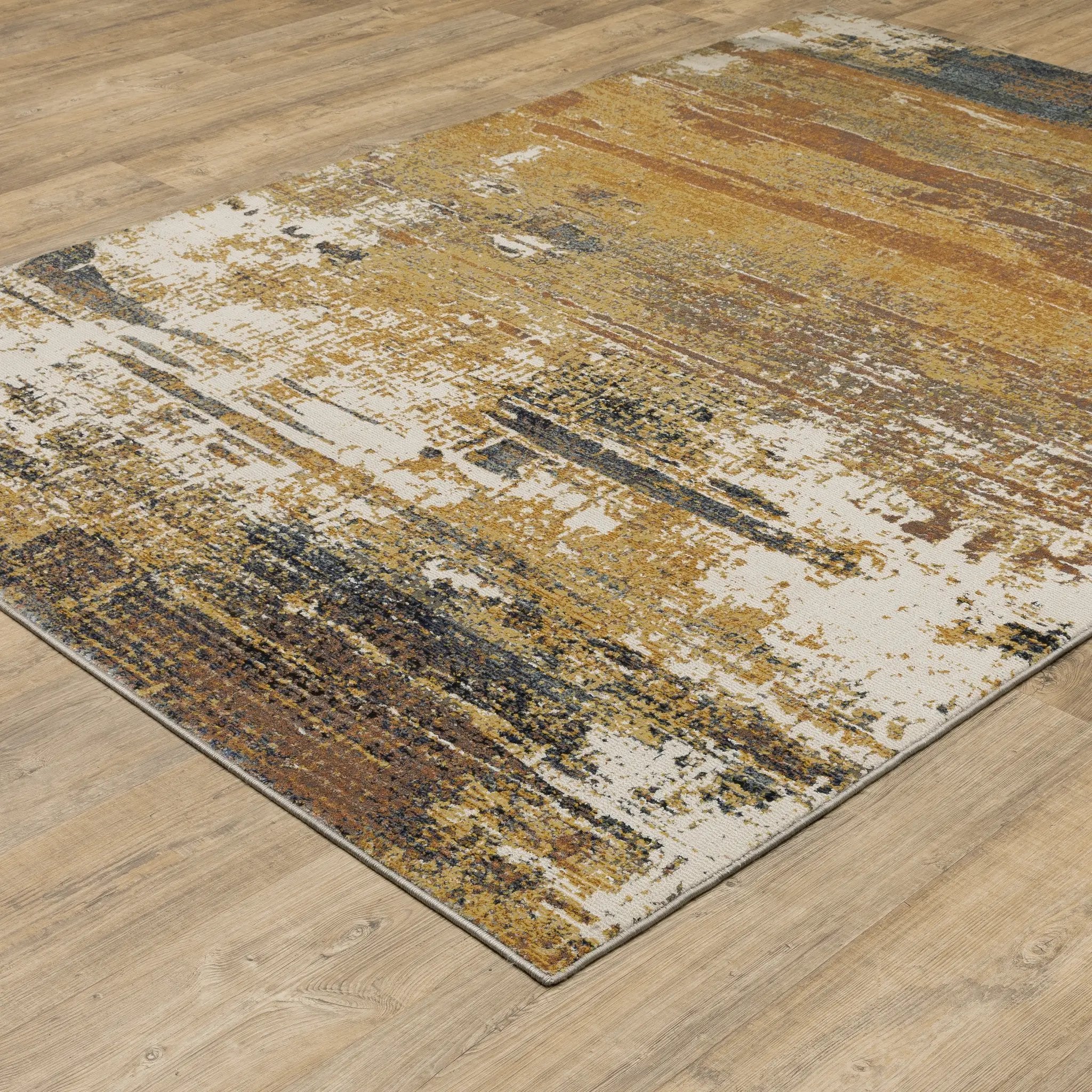Caravan 8020X Gold/ Brown Area Rug by Oriental Weavers