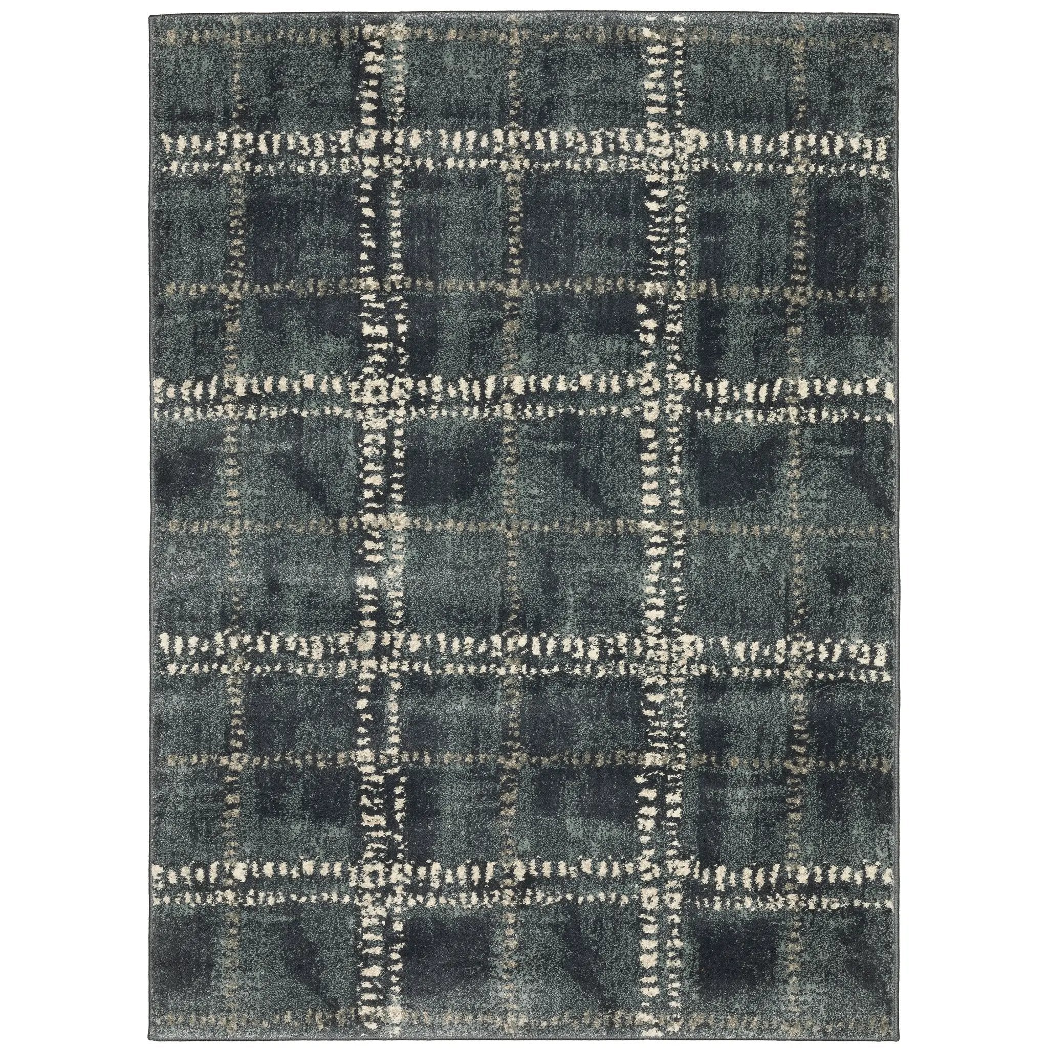 Carson 0746J Blue/ Ivory Area Rug by Oriental Weavers
