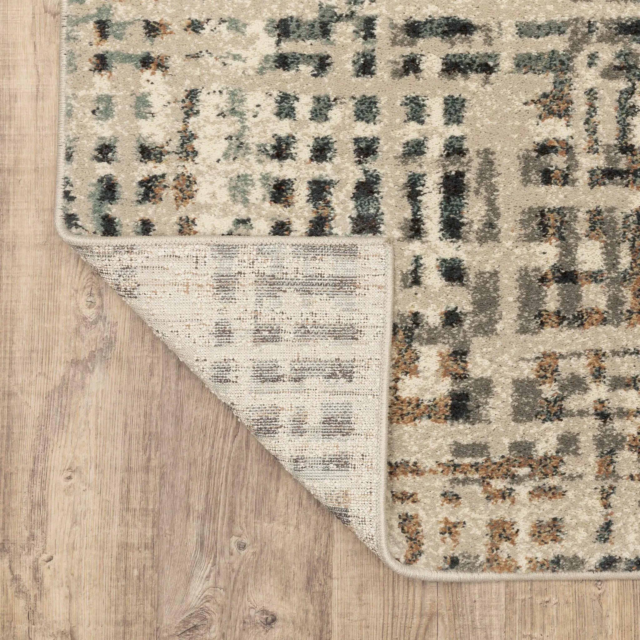 Carson 0748F Beige/ Grey Area Rug by Oriental Weavers