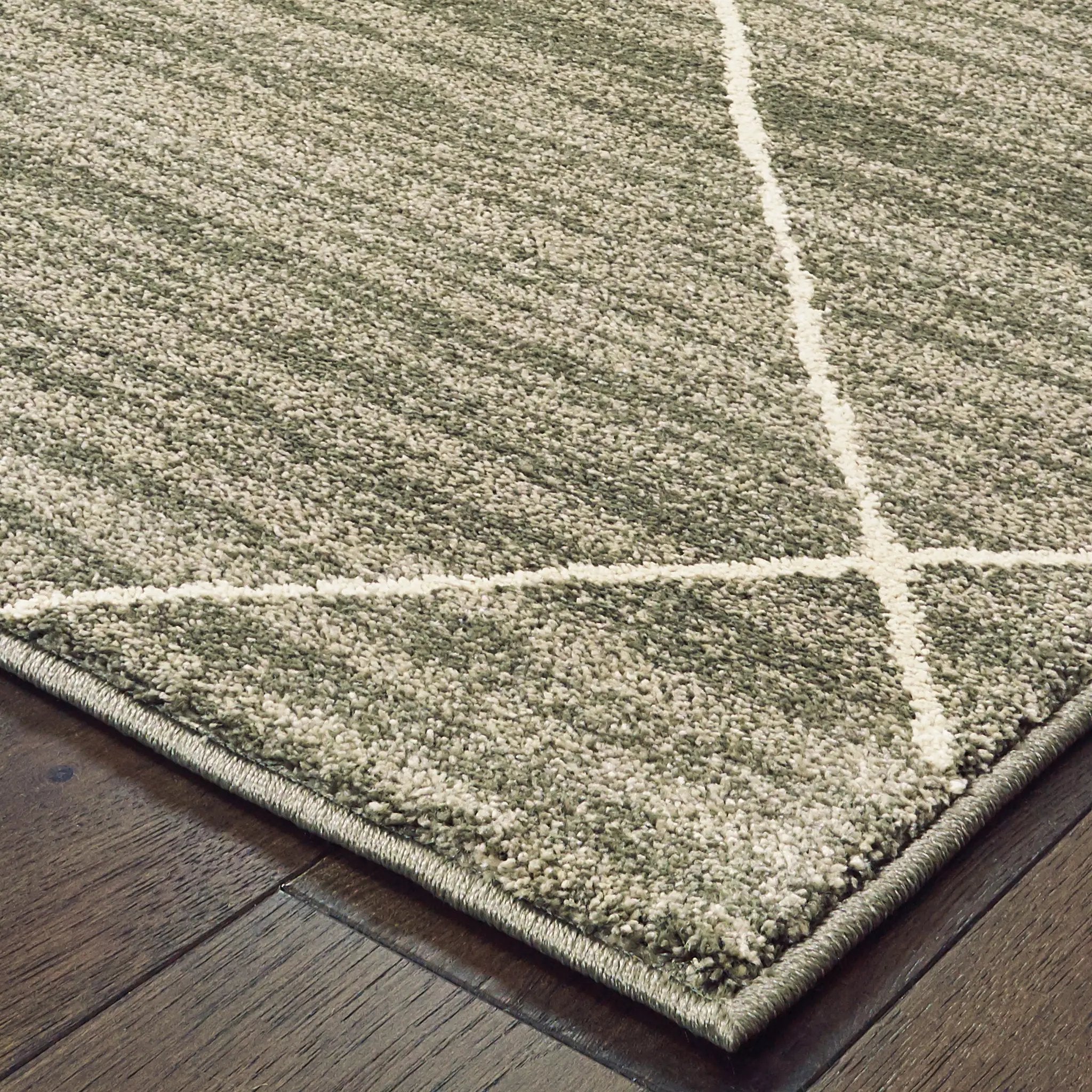 Carson 9661A Grey/ Ivory Area Rug by Oriental Weavers