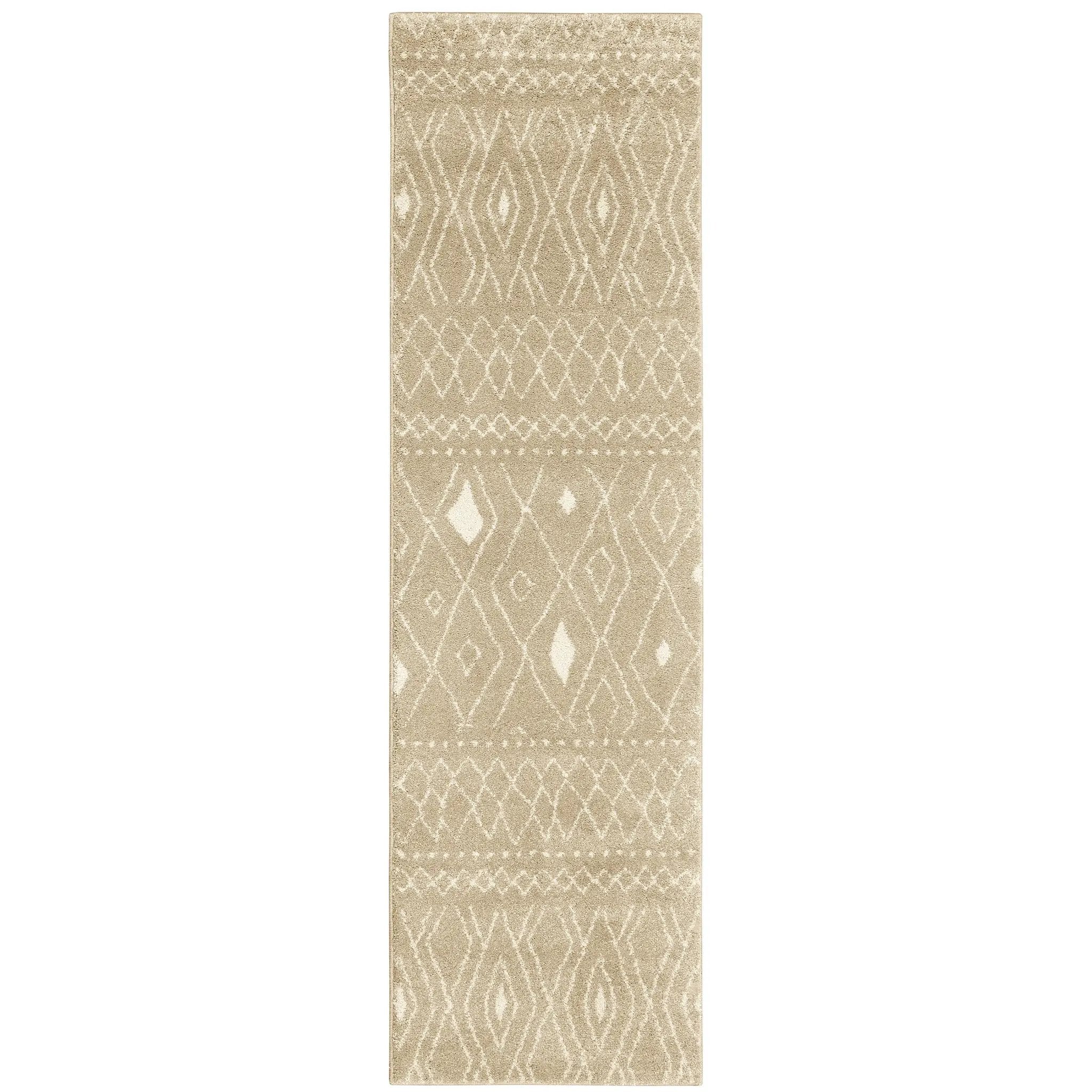 Carson 9665B Sand/ Ivory Area Rug by Oriental Weavers