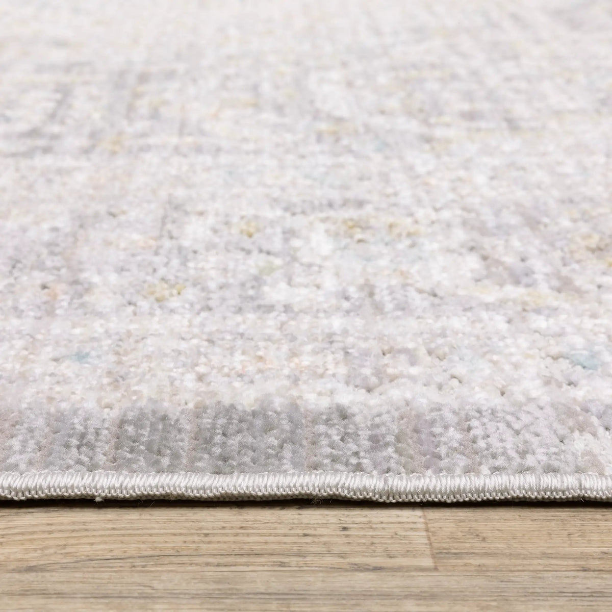 Cavett CAV02 Grey/ Orange Area Rug by Oriental Weavers