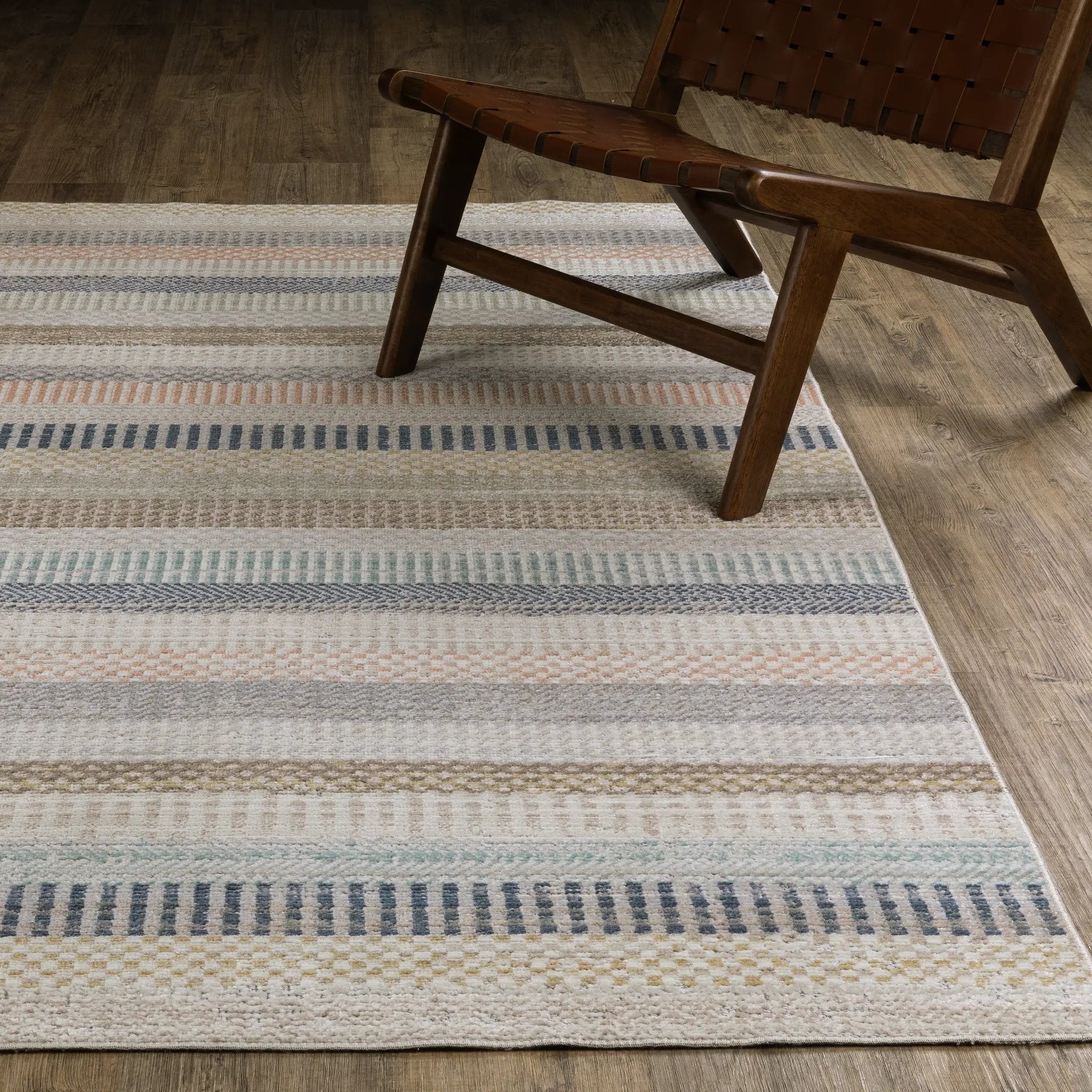 Cavett CAV08 Ivory/ Multi Area Rug by Oriental Weavers