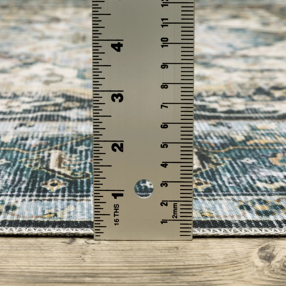 Charleston CHA01 Blue/ Ivory Area Rug by Oriental Weavers