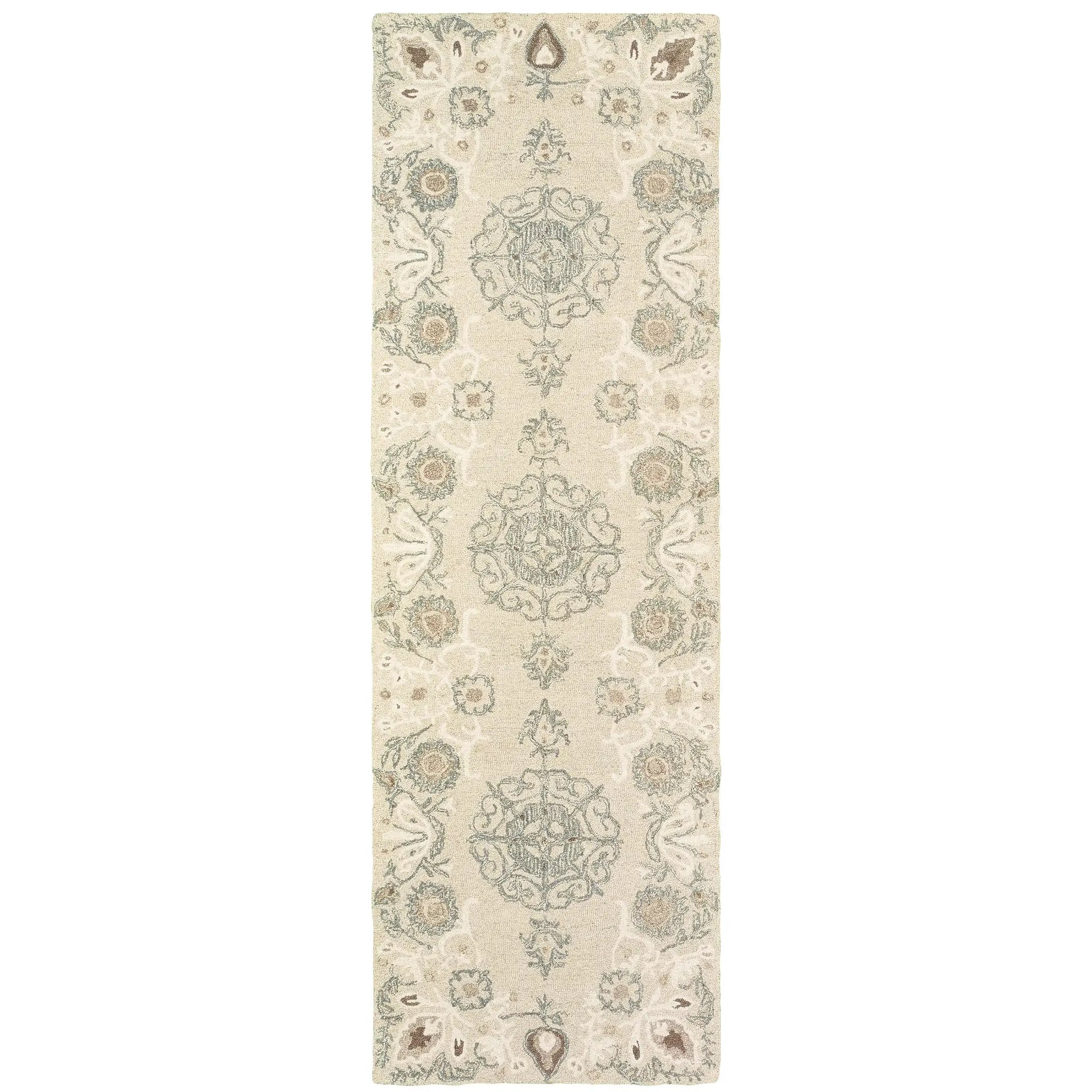 Craft 93000 Sand/ Ash Area Rug by Oriental Weavers