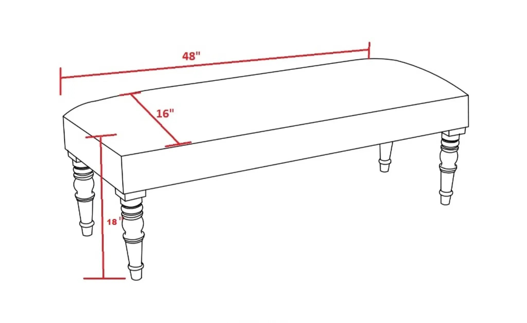 Panja PAJ-002 Bench by LIVABLISS