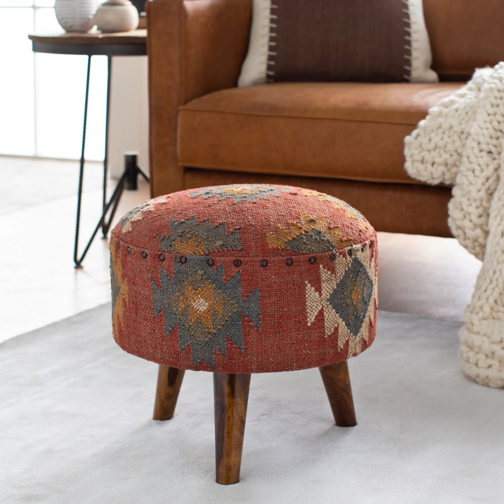 Panja PAJ-005 Ottoman by LIVABLISS