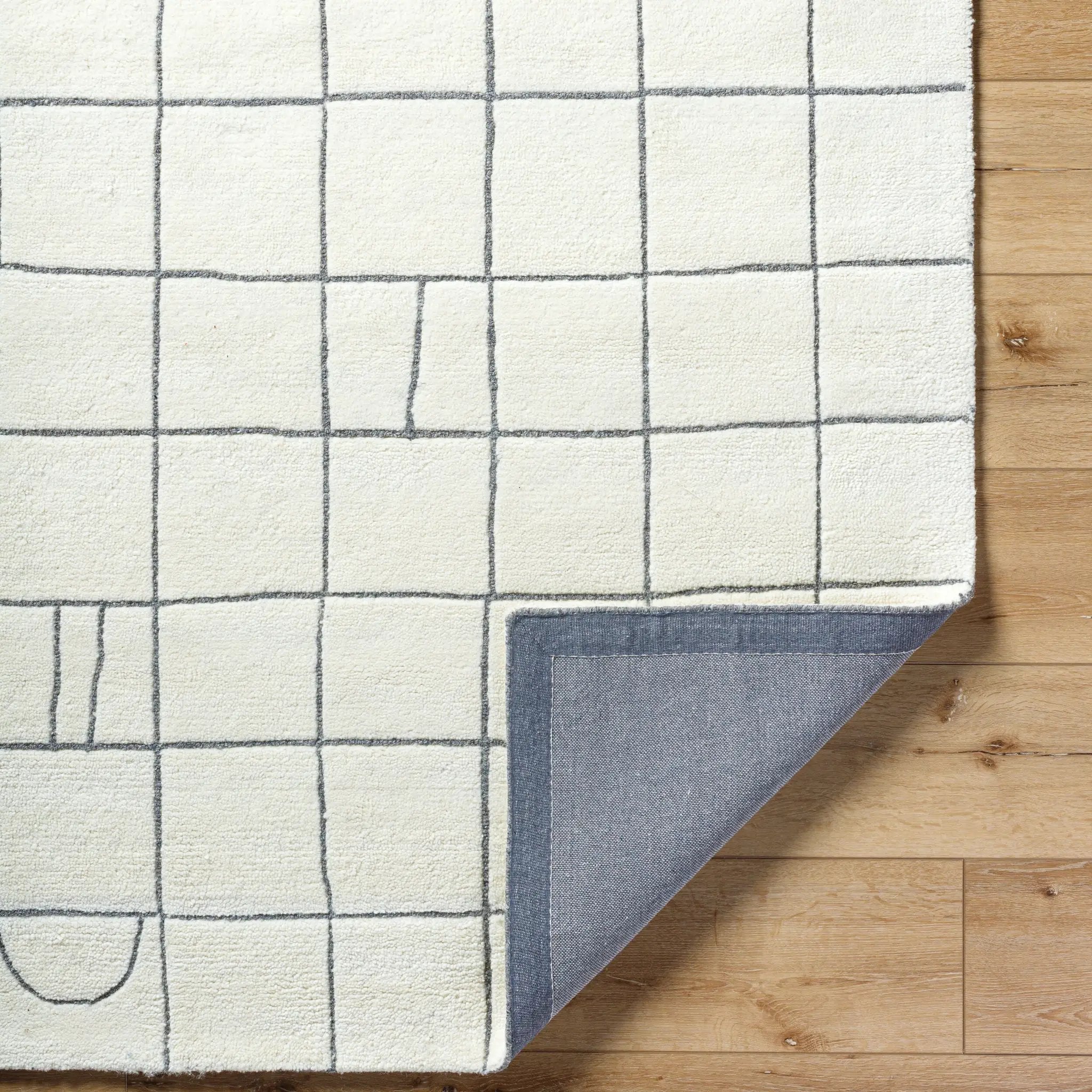 Portobello PBO-2303 Ivory Area Rug by LIVABLISS