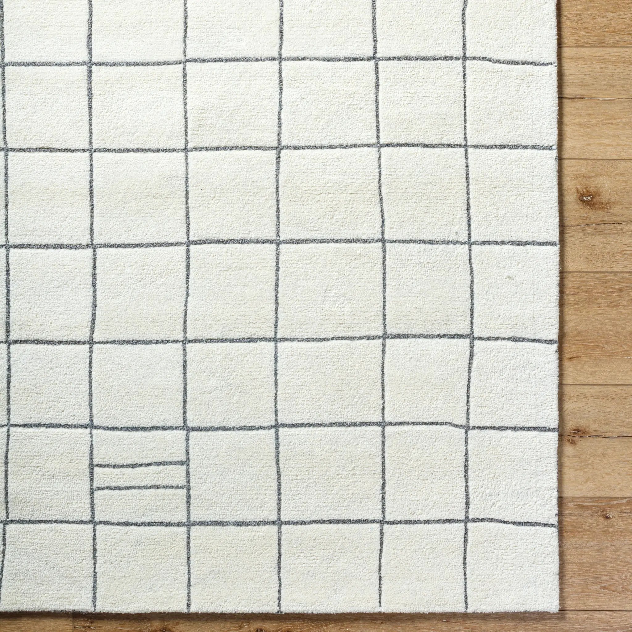 Portobello PBO-2303 Ivory Area Rug by LIVABLISS