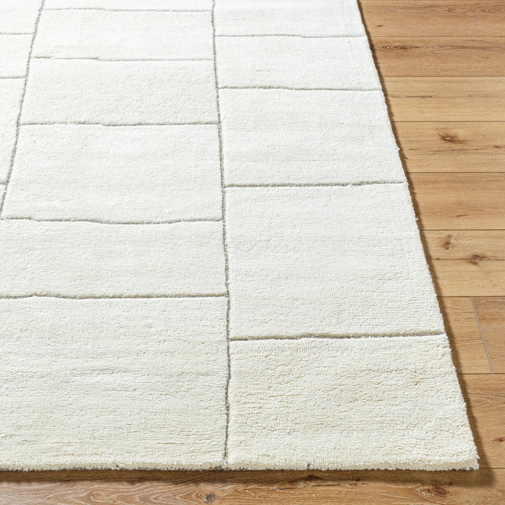 Portobello PBO-2307 Cream Area Rug by LIVABLISS
