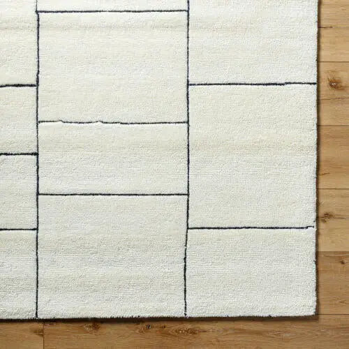 Portobello PBO-2308 Ivory Area Rug by LIVABLISS