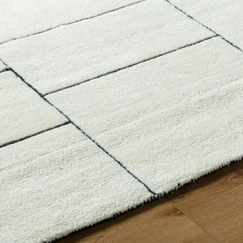 Portobello PBO-2308 Ivory Area Rug by LIVABLISS