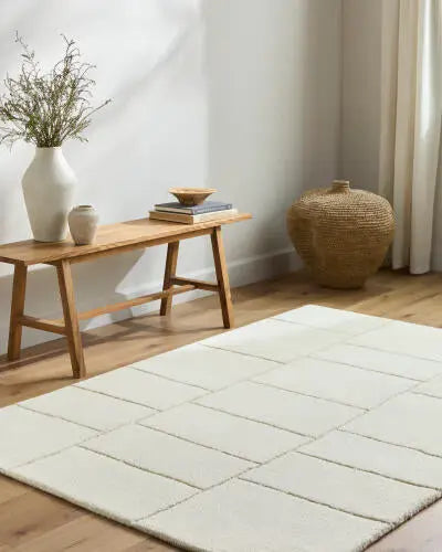 Portobello PBO-2309 Ivory Area Rug by LIVABLISS