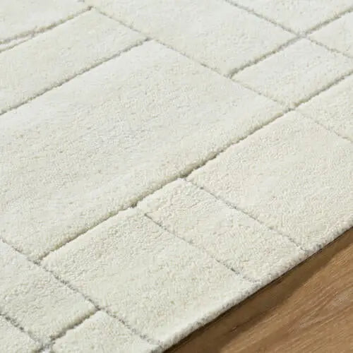 Portobello PBO-2314 Ivory Area Rug by LIVABLISS