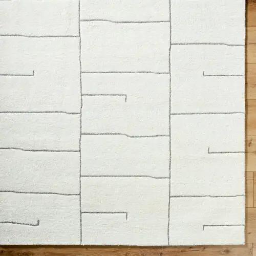 Portobello PBO-2315 Ivory Area Rug by LIVABLISS