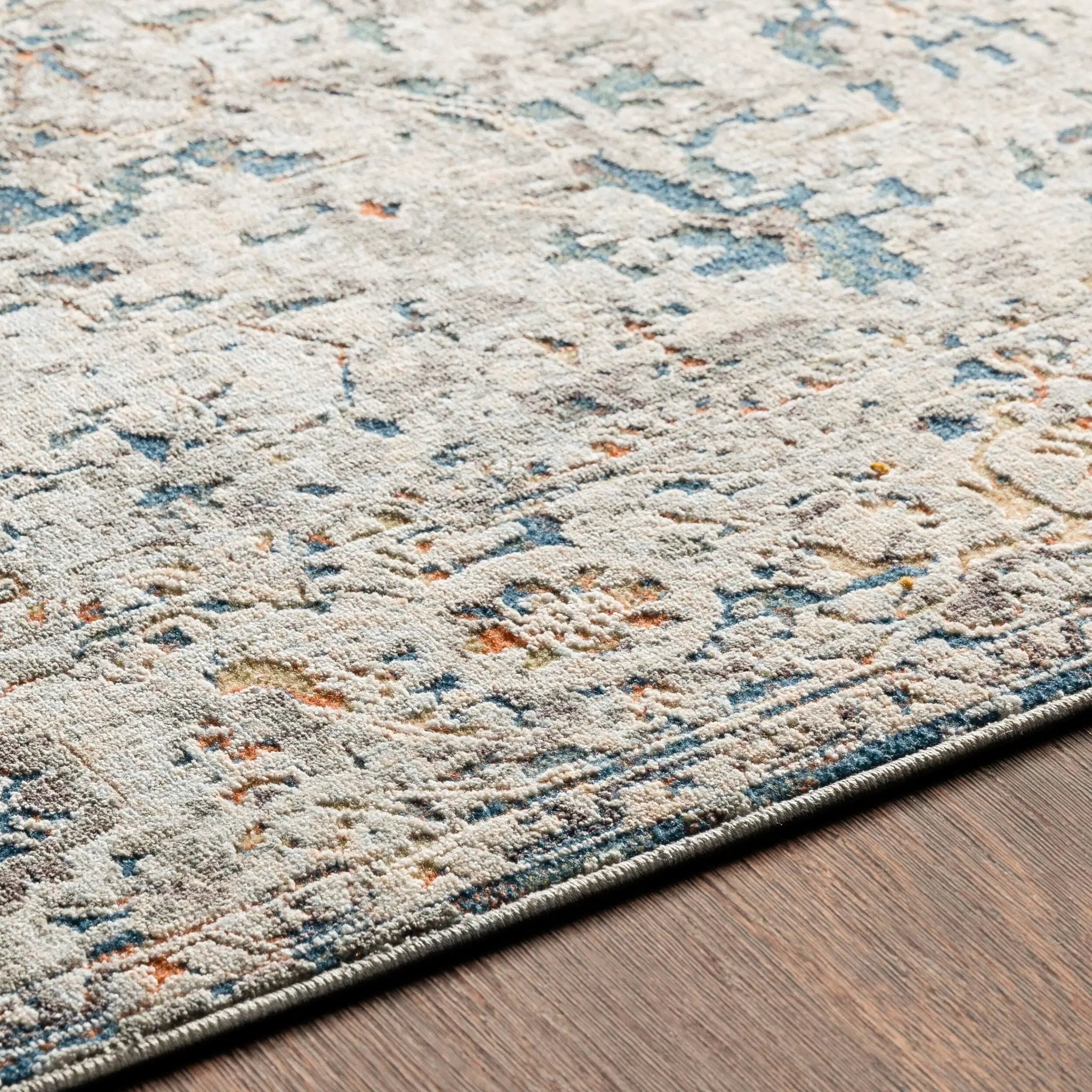 Presidential PDT-2300 Ice-Blue Area Rug by LIVABLISS