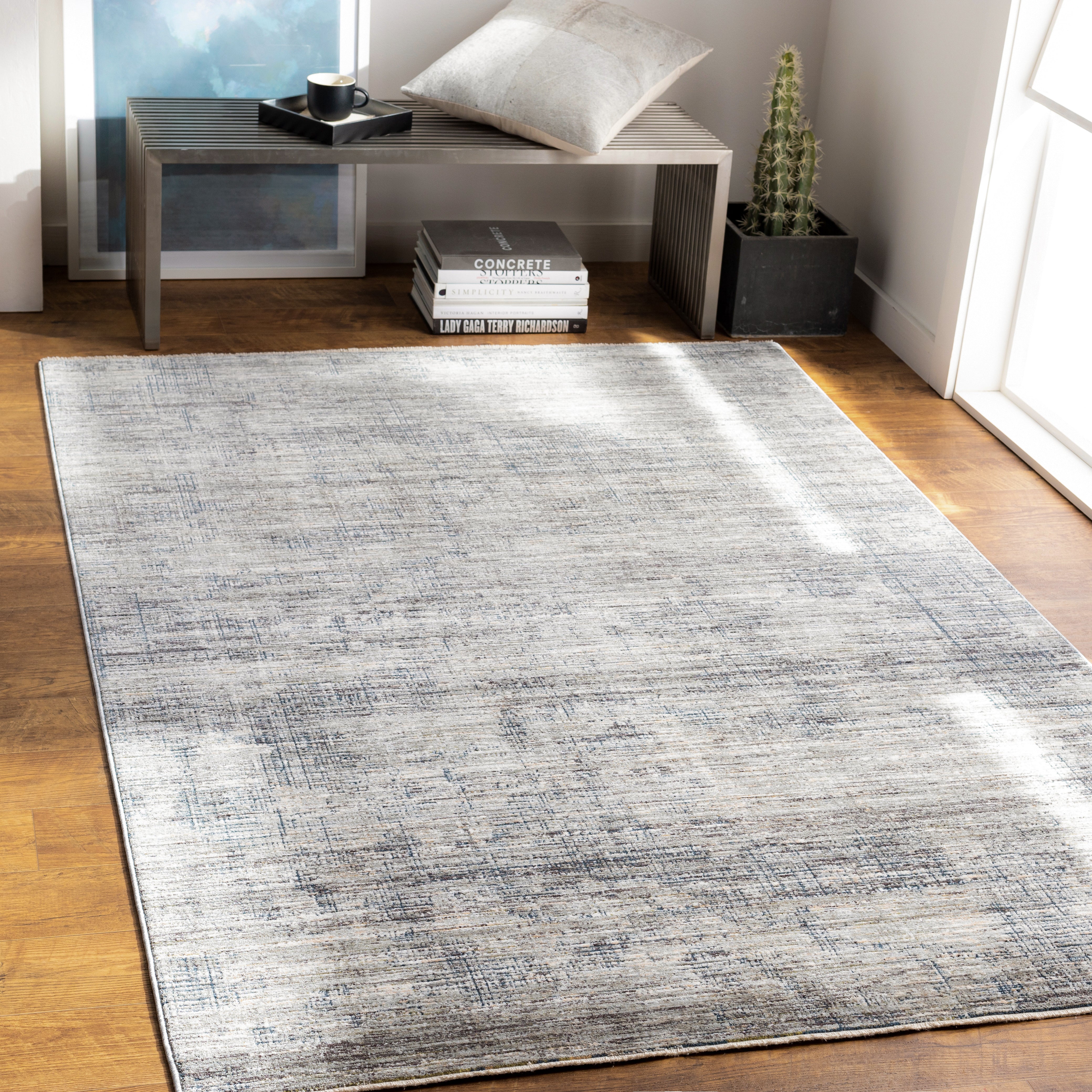Surya Presidential PDT-2308 Gray Area Rug by LIVABLISS
