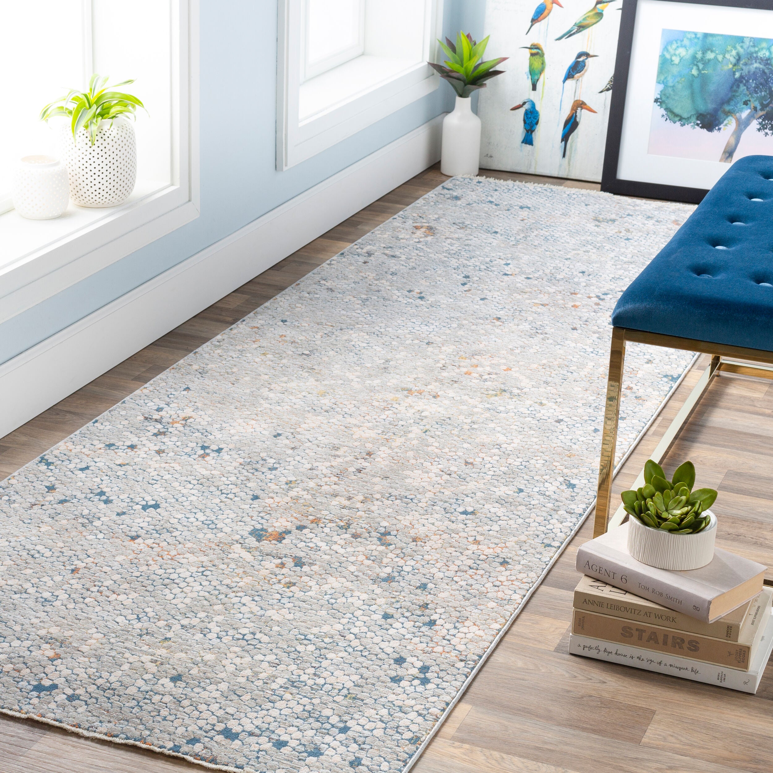 Surya Presidential PDT-2312 Sage Area Rug by LIVABLISS