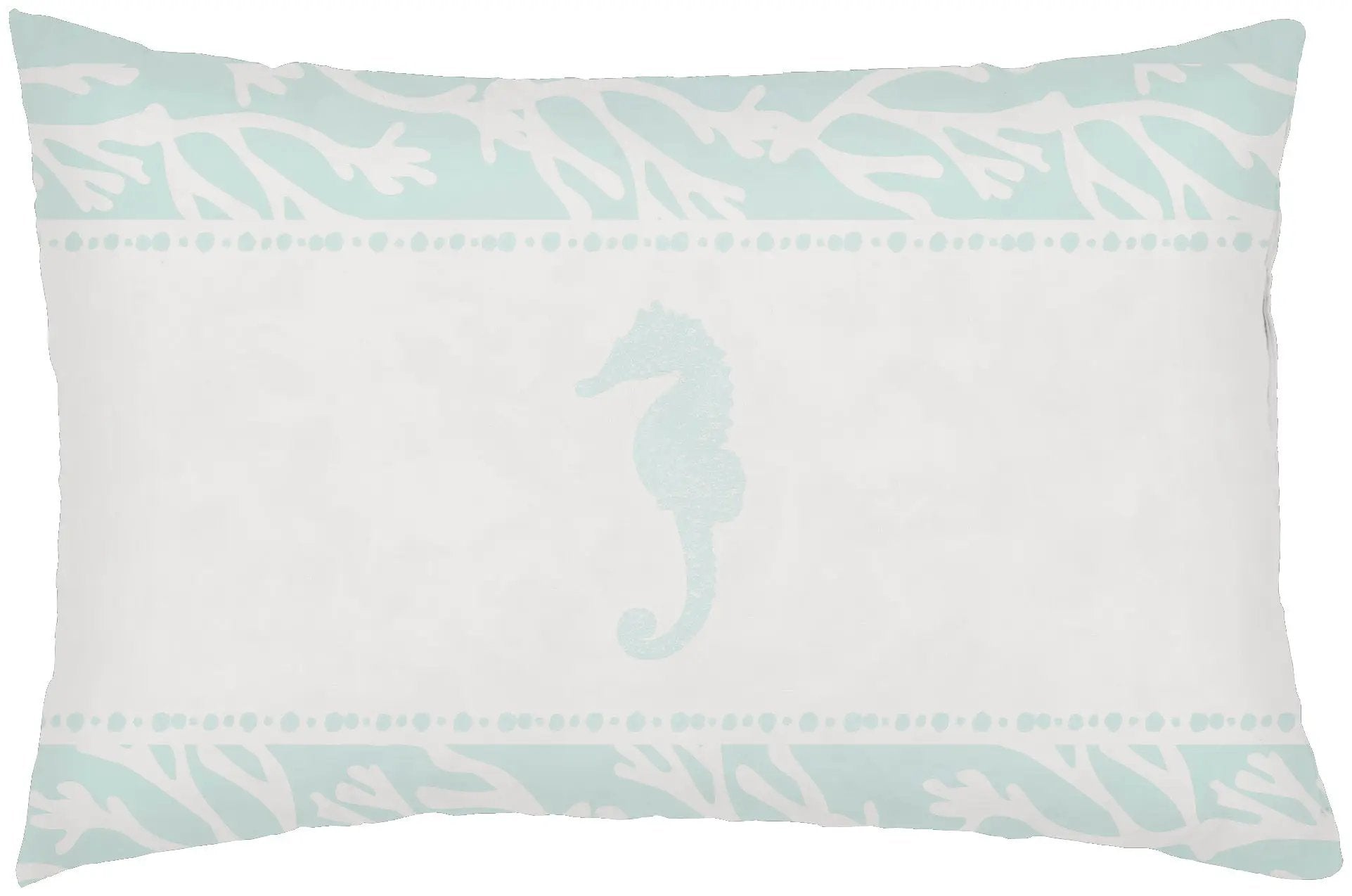 Seasalt & Seahorses PHDSH-001 Lumbar Pillow by LIVABLISS