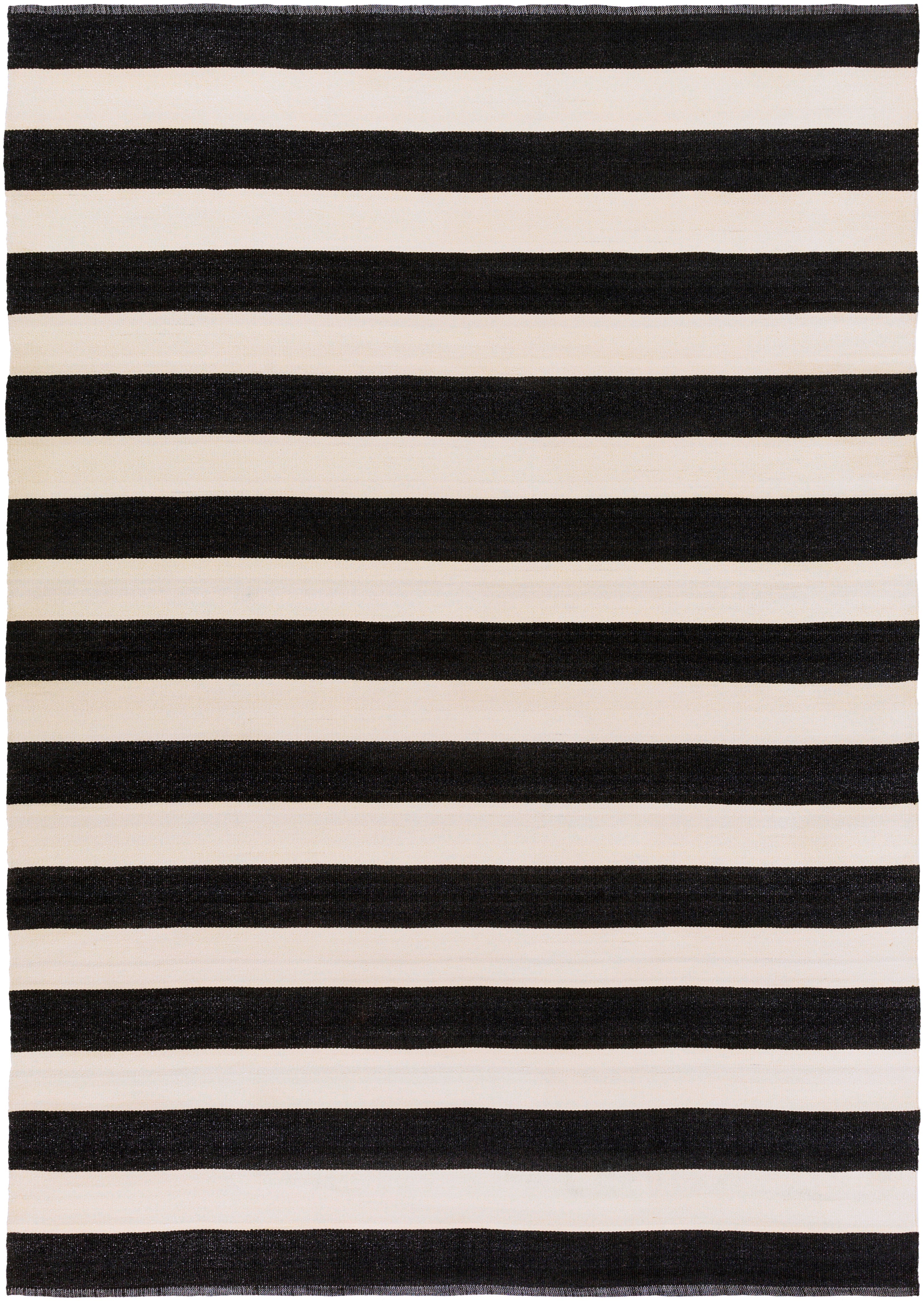 Surya Picnic PIC-4005 Black Area Rug by LIVABLISS