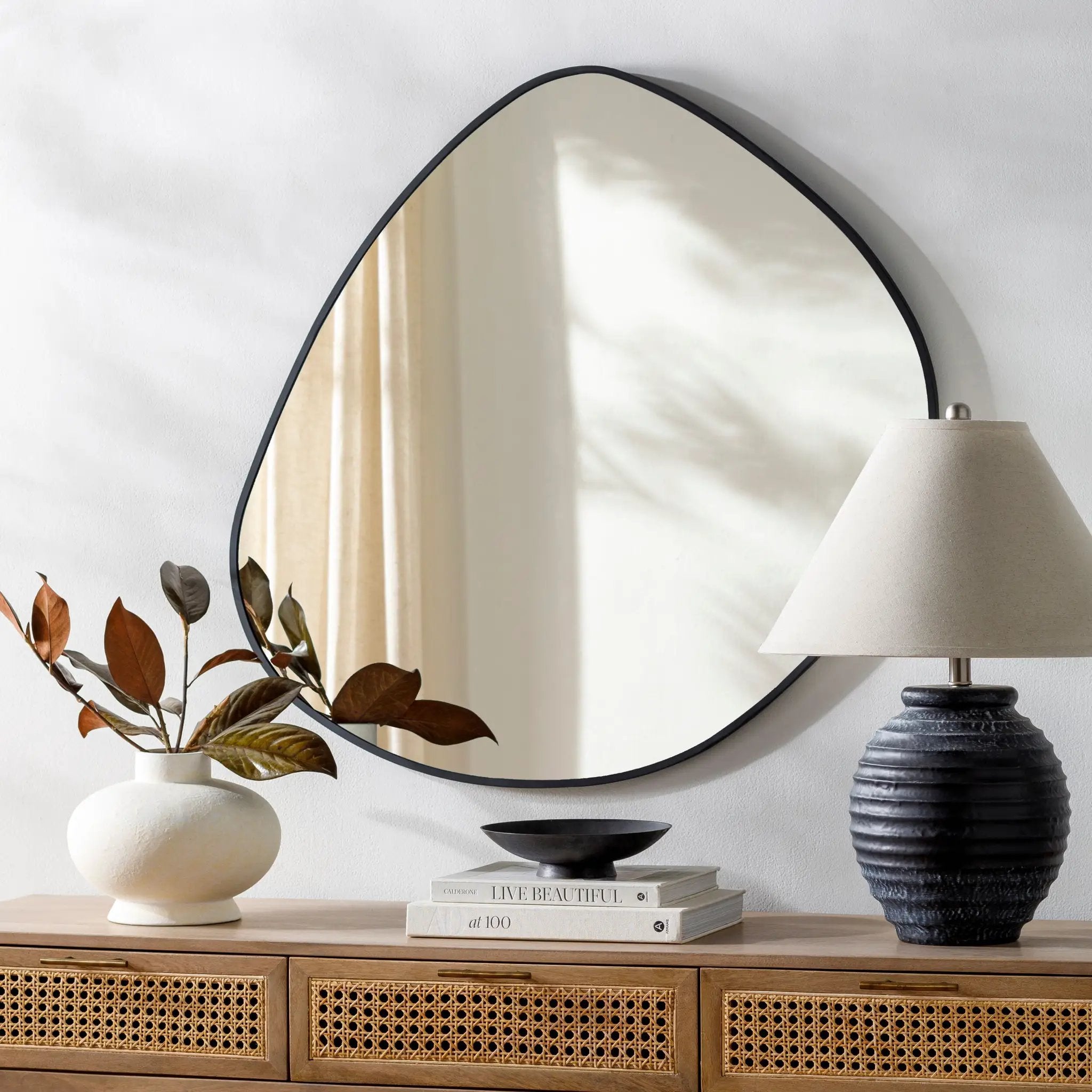 Pebble Accent Mirror by LIVABLISS