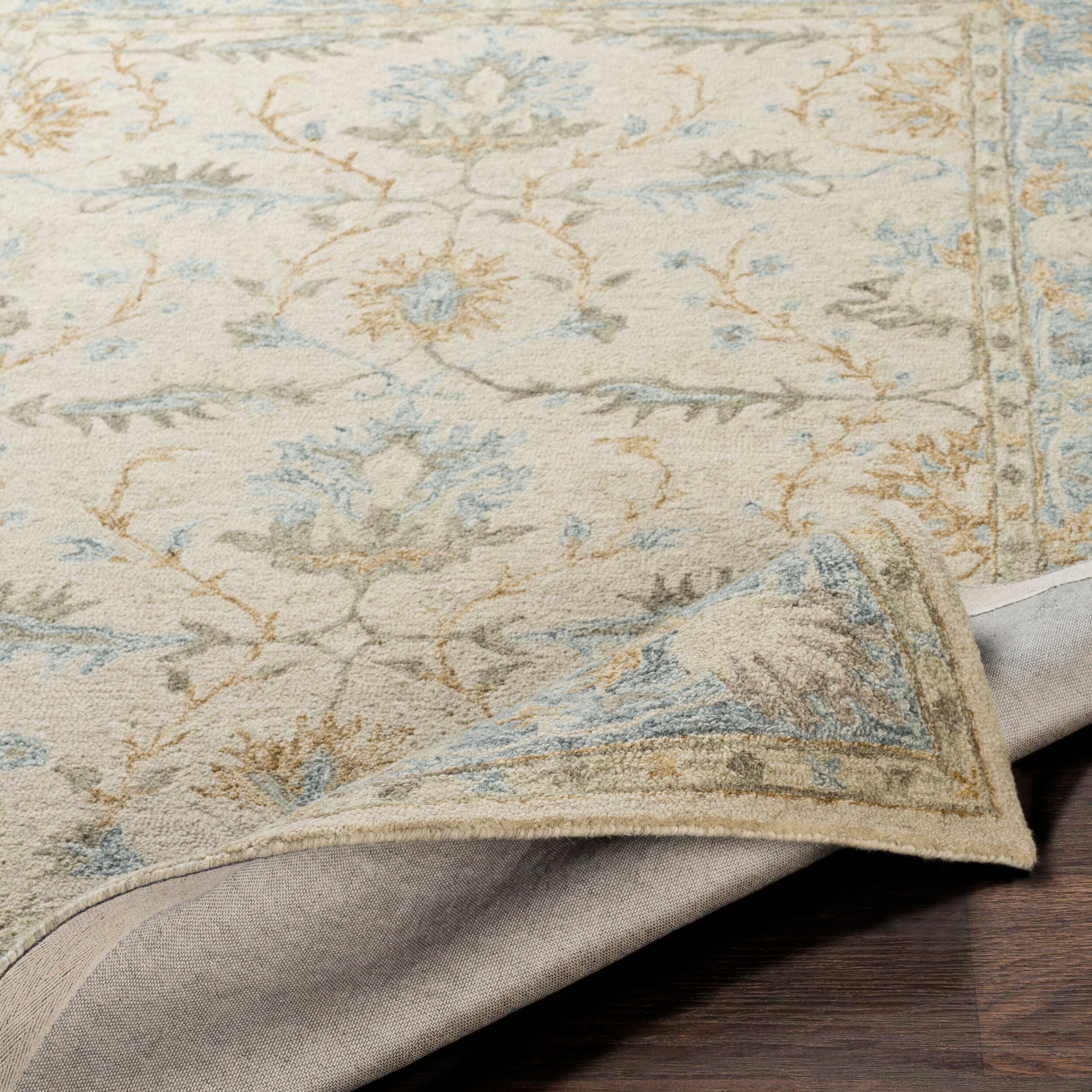 Surya Panipat PNP-2308 Pale Blue Area Rug by LIVABLISS
