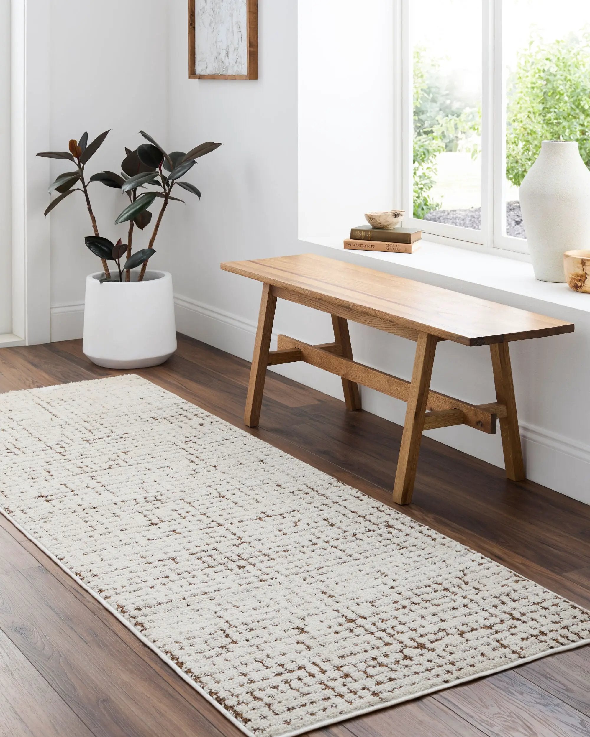 Cascade PNWCS-2301 Ivory Area Rug by Our PNW Home x LIVABLISS