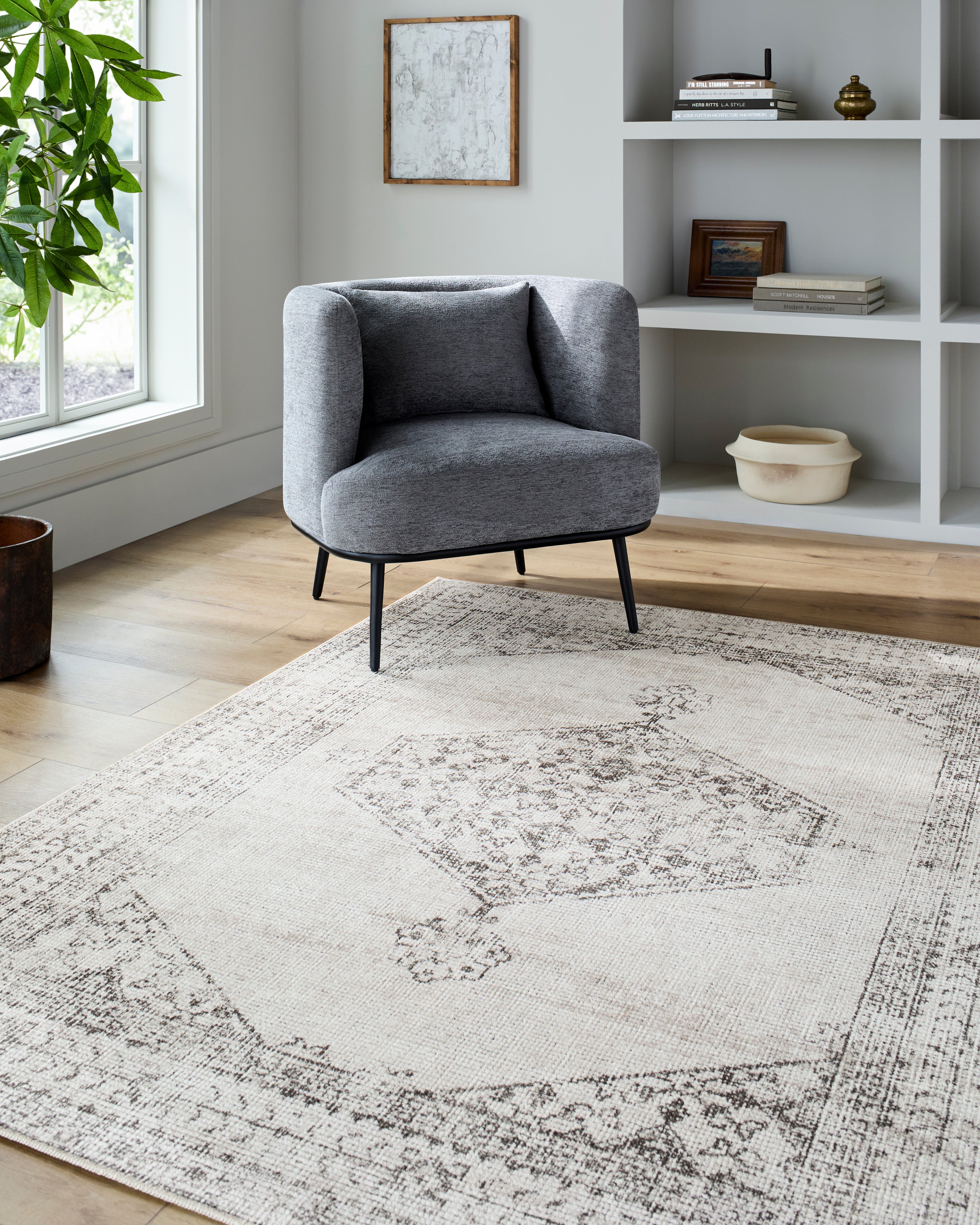 Our PNW Home Olympic PNWOL-2300 Tan Area Rug by LIVABLISS