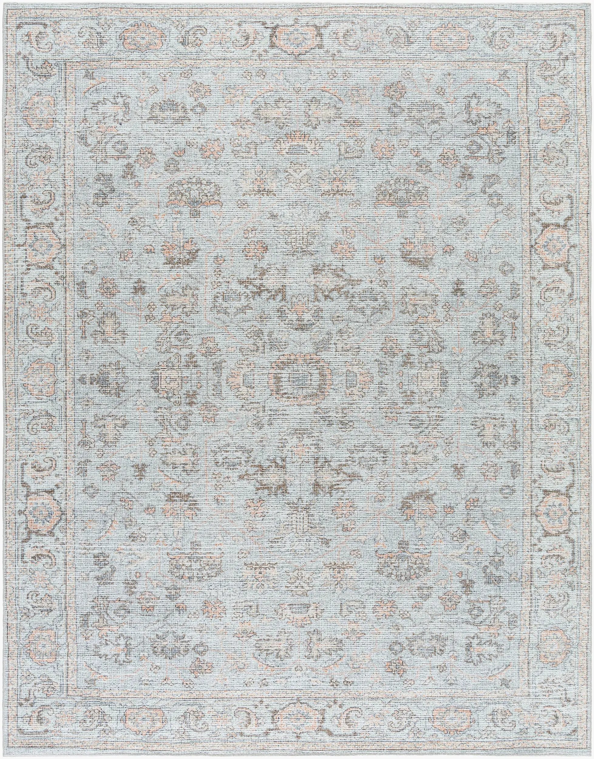 Olympic PNWOL-2303 Sky Blue Area Rug by Our PNW Home x LIVABLISS