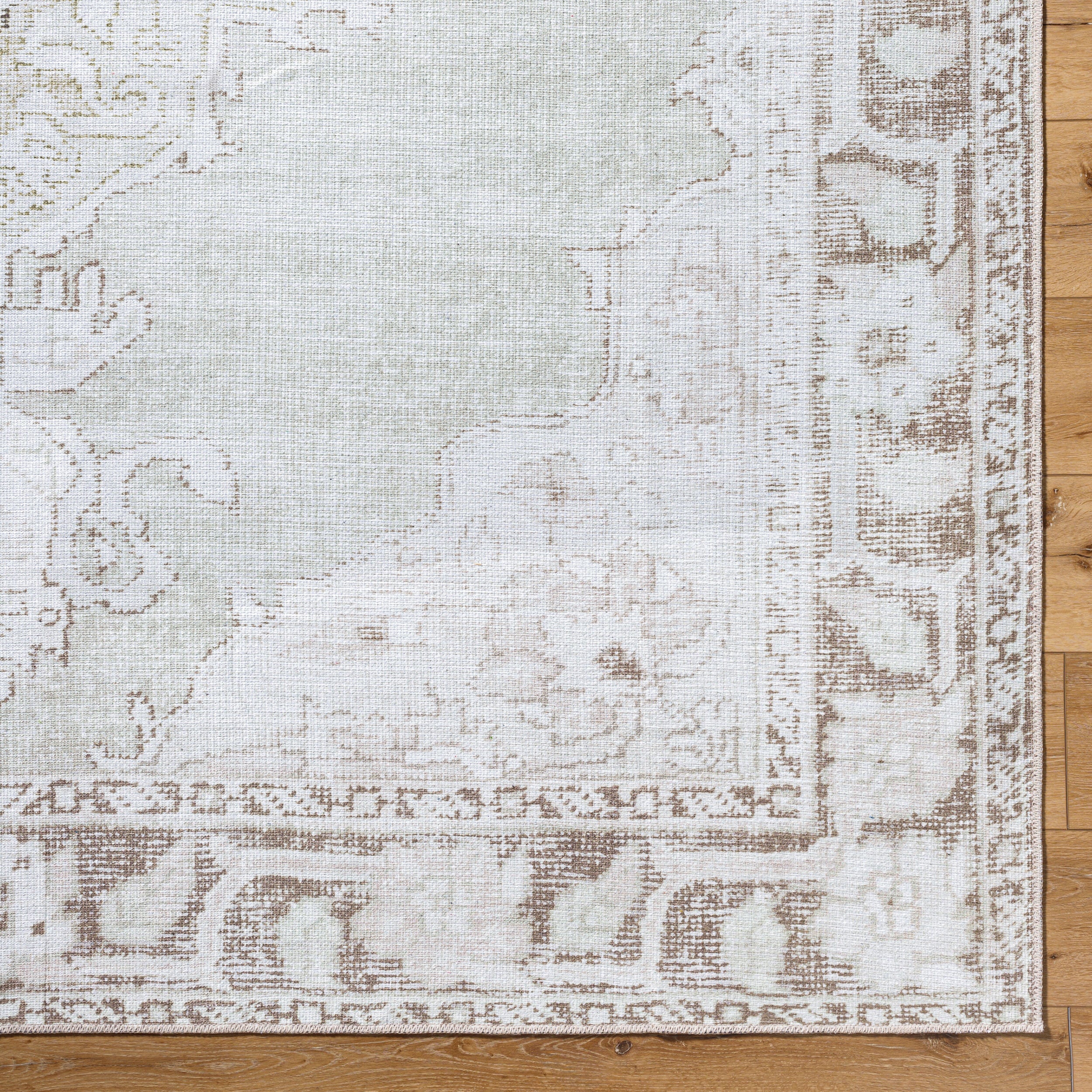 Rainier PNWRN-2300 Light-Sage Area Rug
