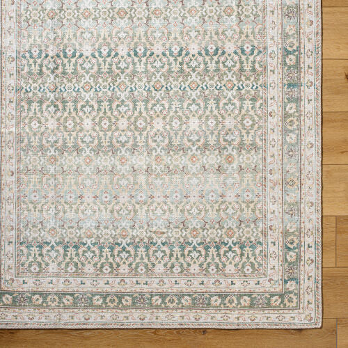Our PNW Home Rainier PNWRN-2304 Olive Machine Washable Area Rug by LIVABLISS