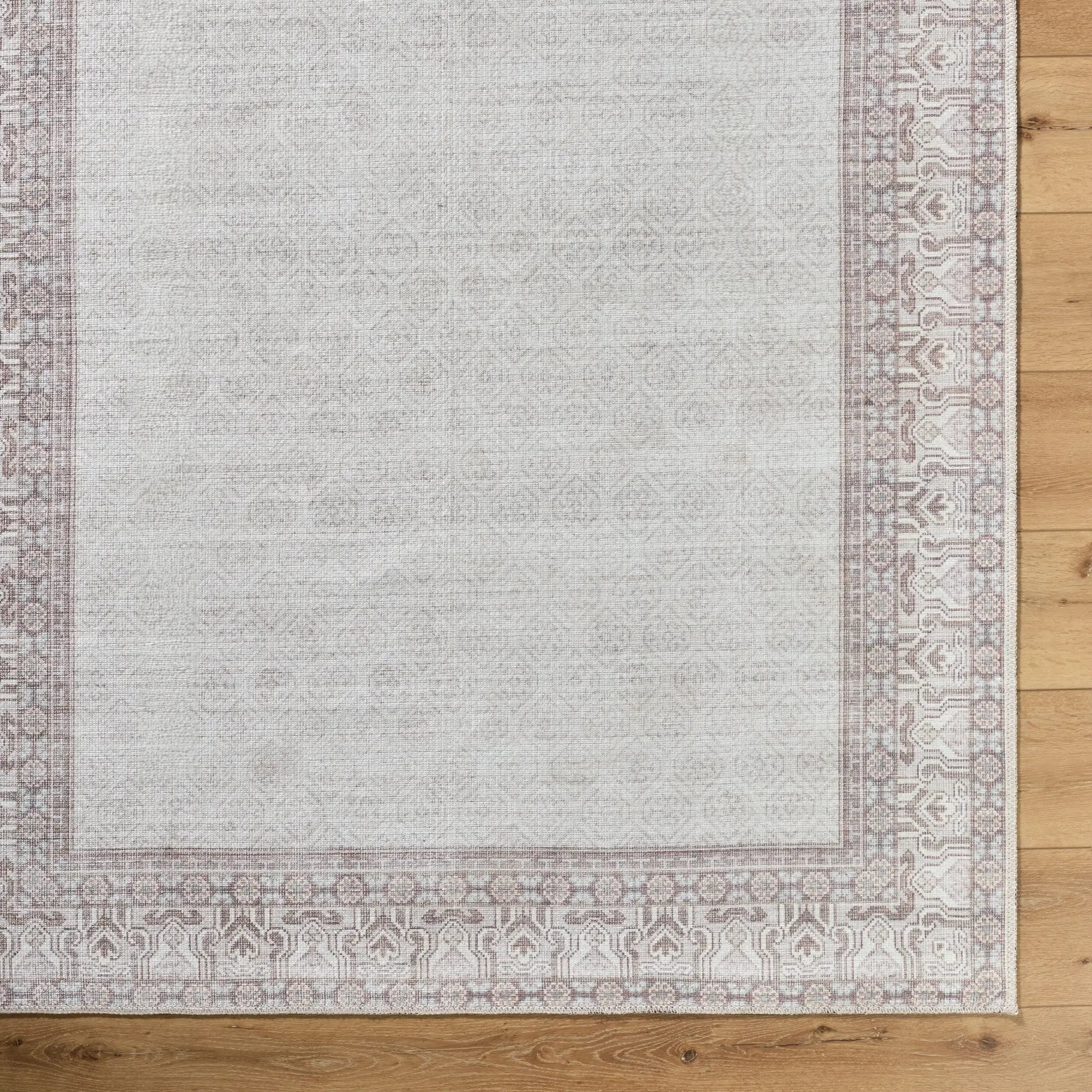 Rainier PNWRN-2307 Cream / Brown Area Rug by Our PNW Home x LIVABLISS